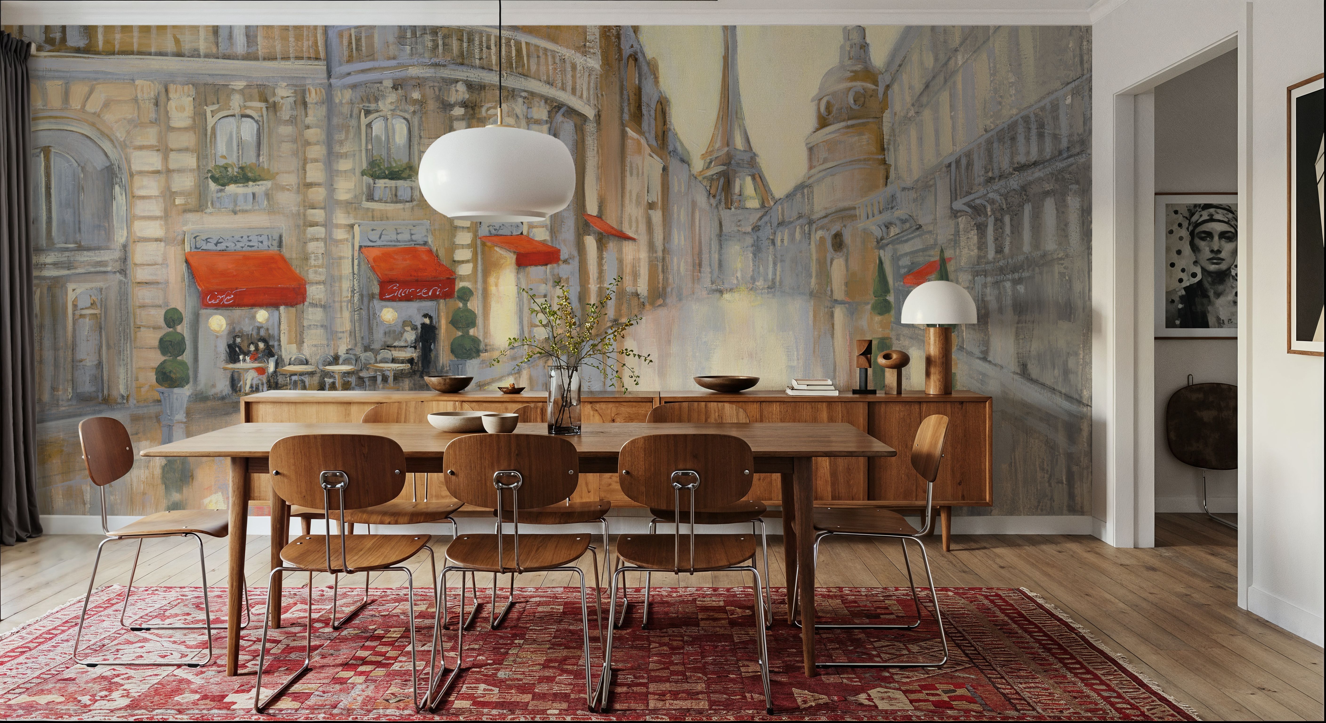 Touring Paris, Wallpaper