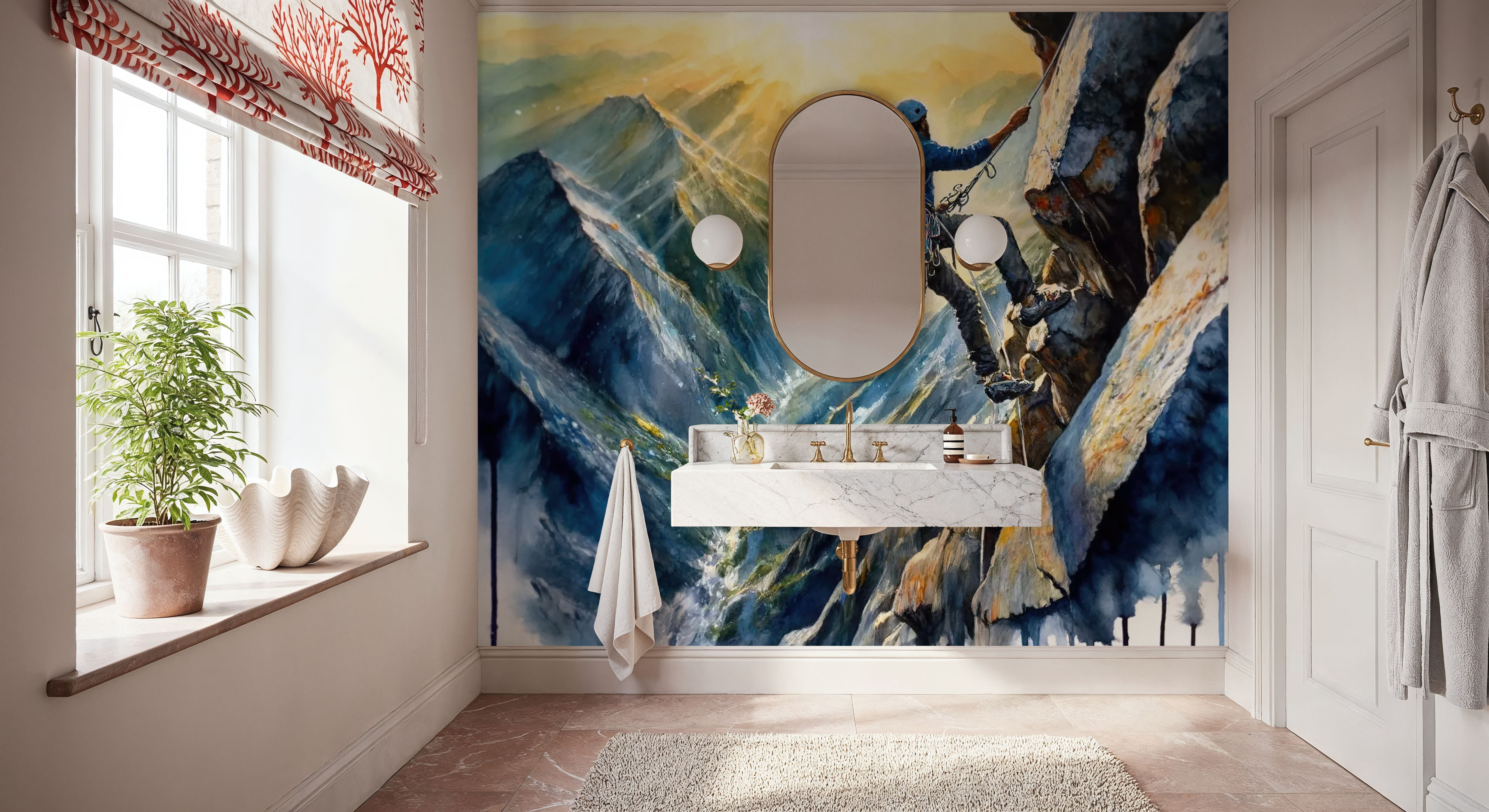 The Climber's Dance with Nature