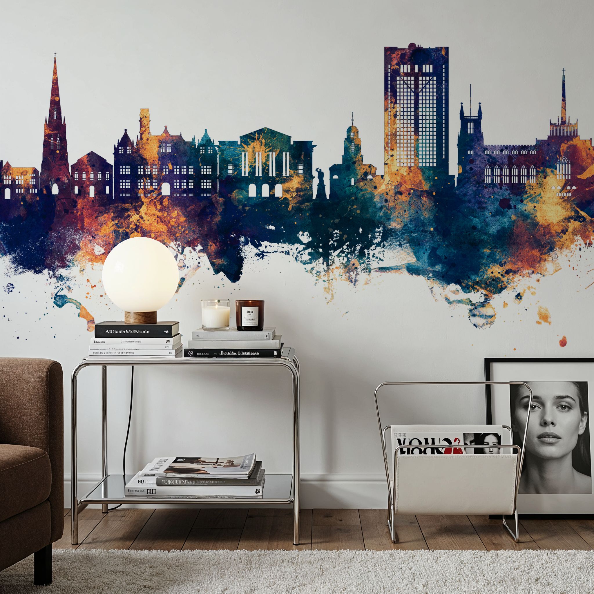 Blackburn England Skyline Blue & Bronze