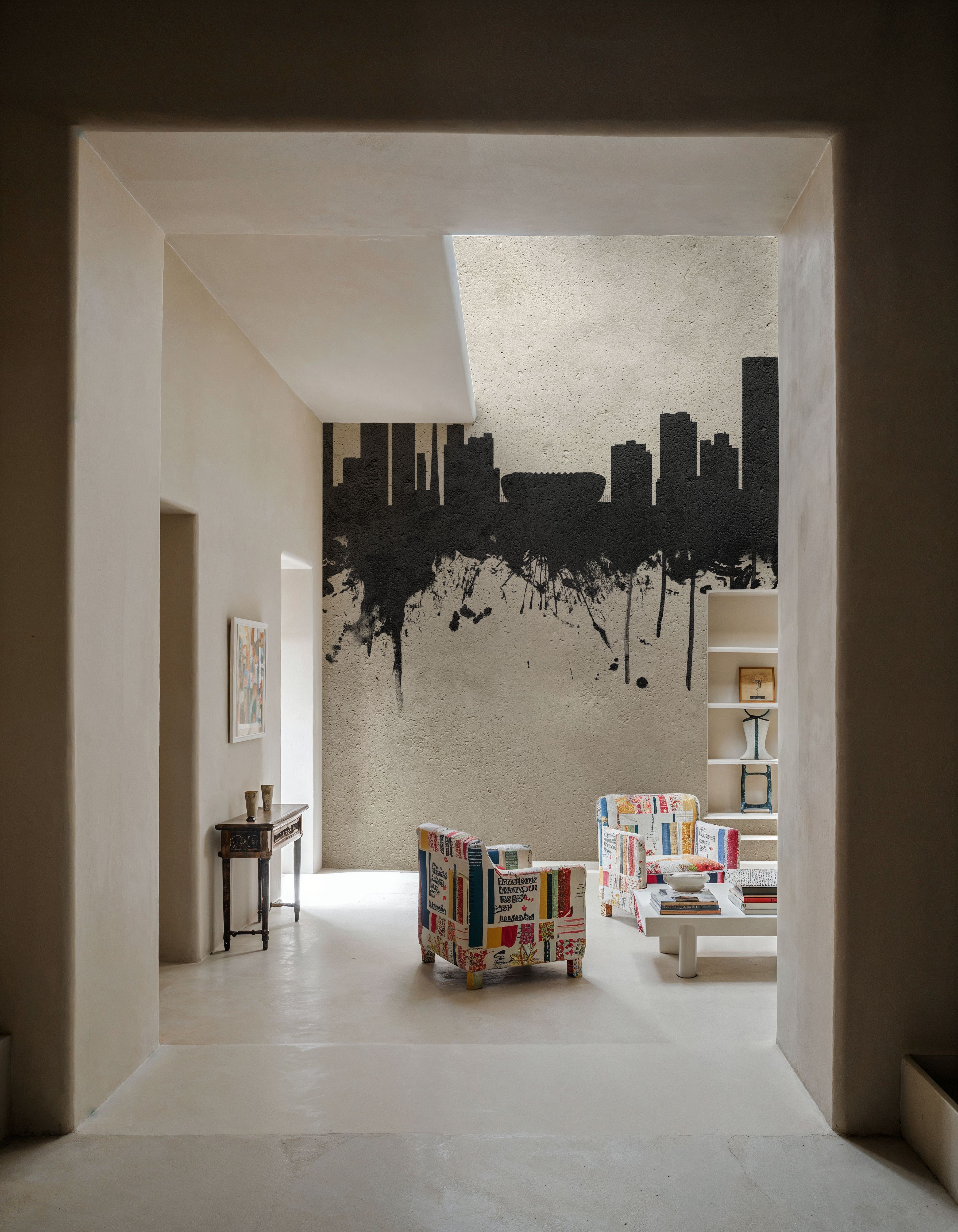 Johannesburg South Africa Skyline Concrete