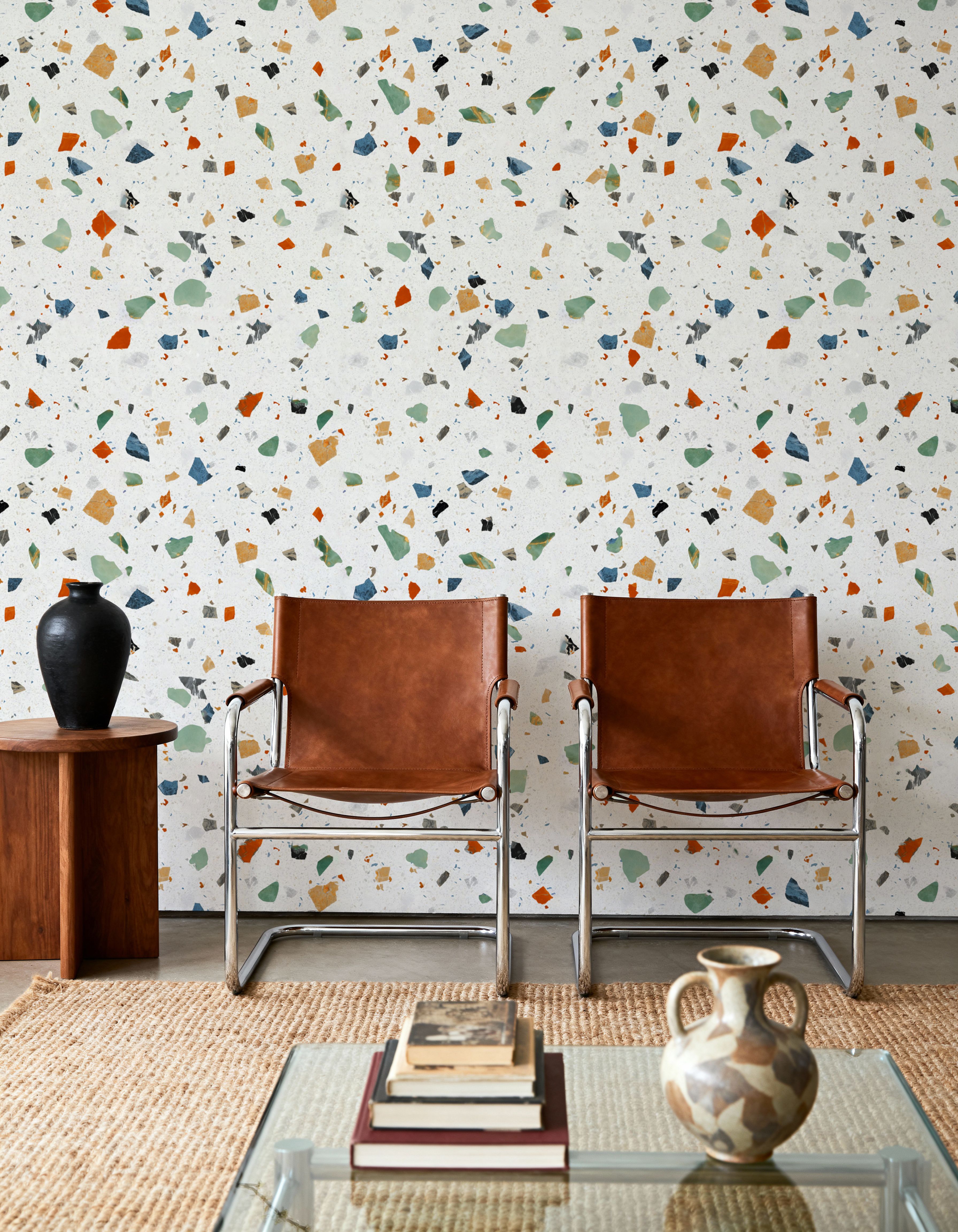 Terrazzo Multi Small, Chalk