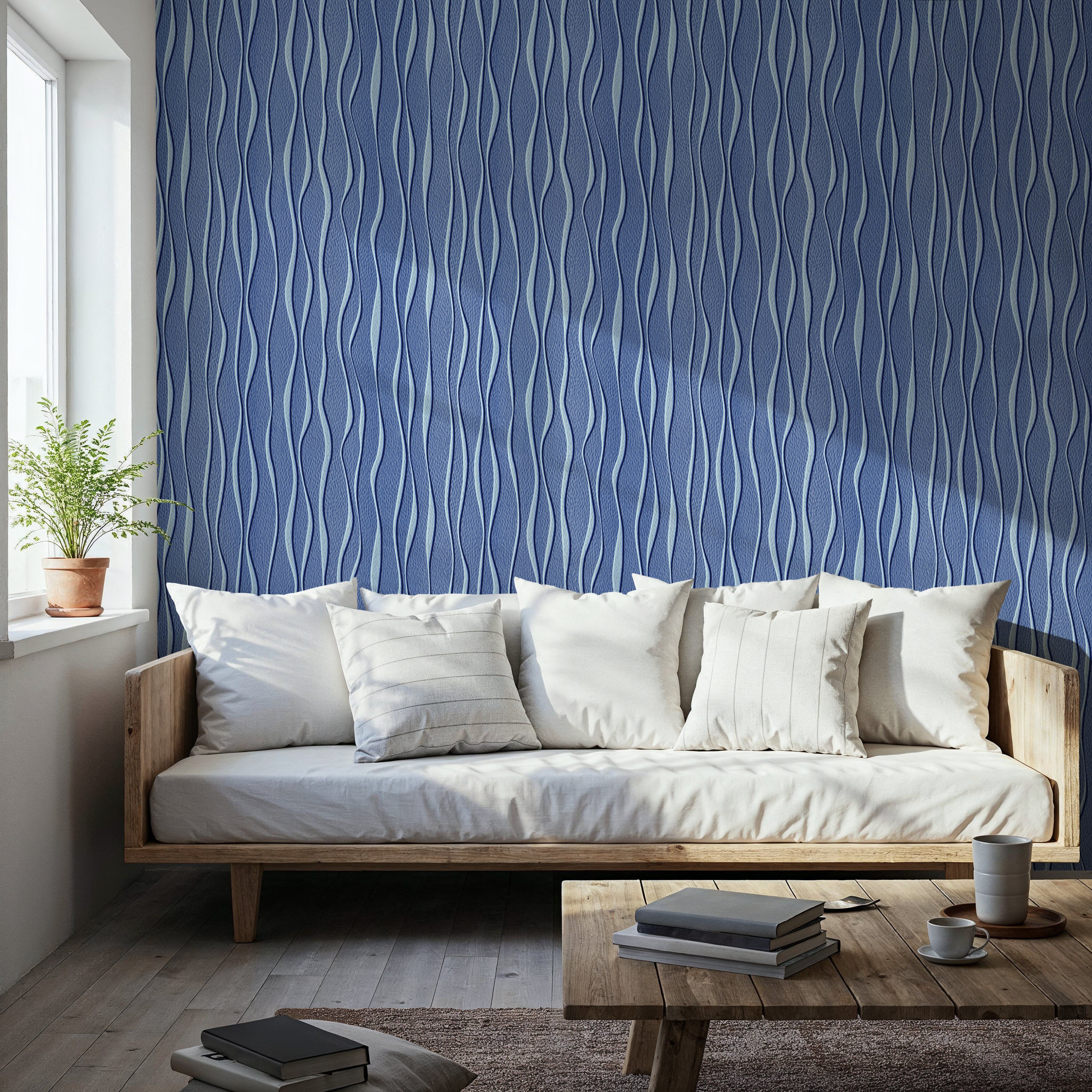 Swaying Lines, Indigo