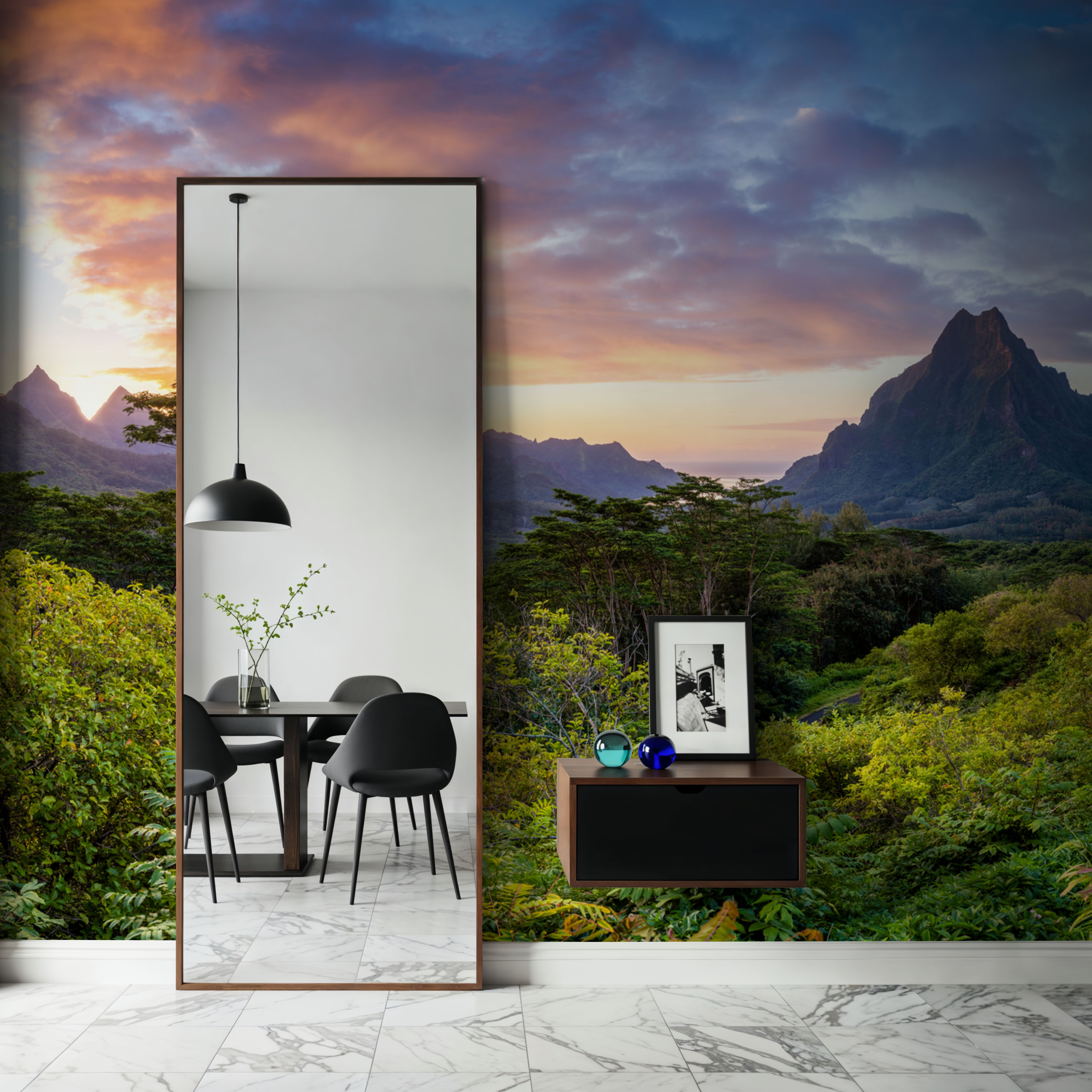 Sunset Over Moorea Island