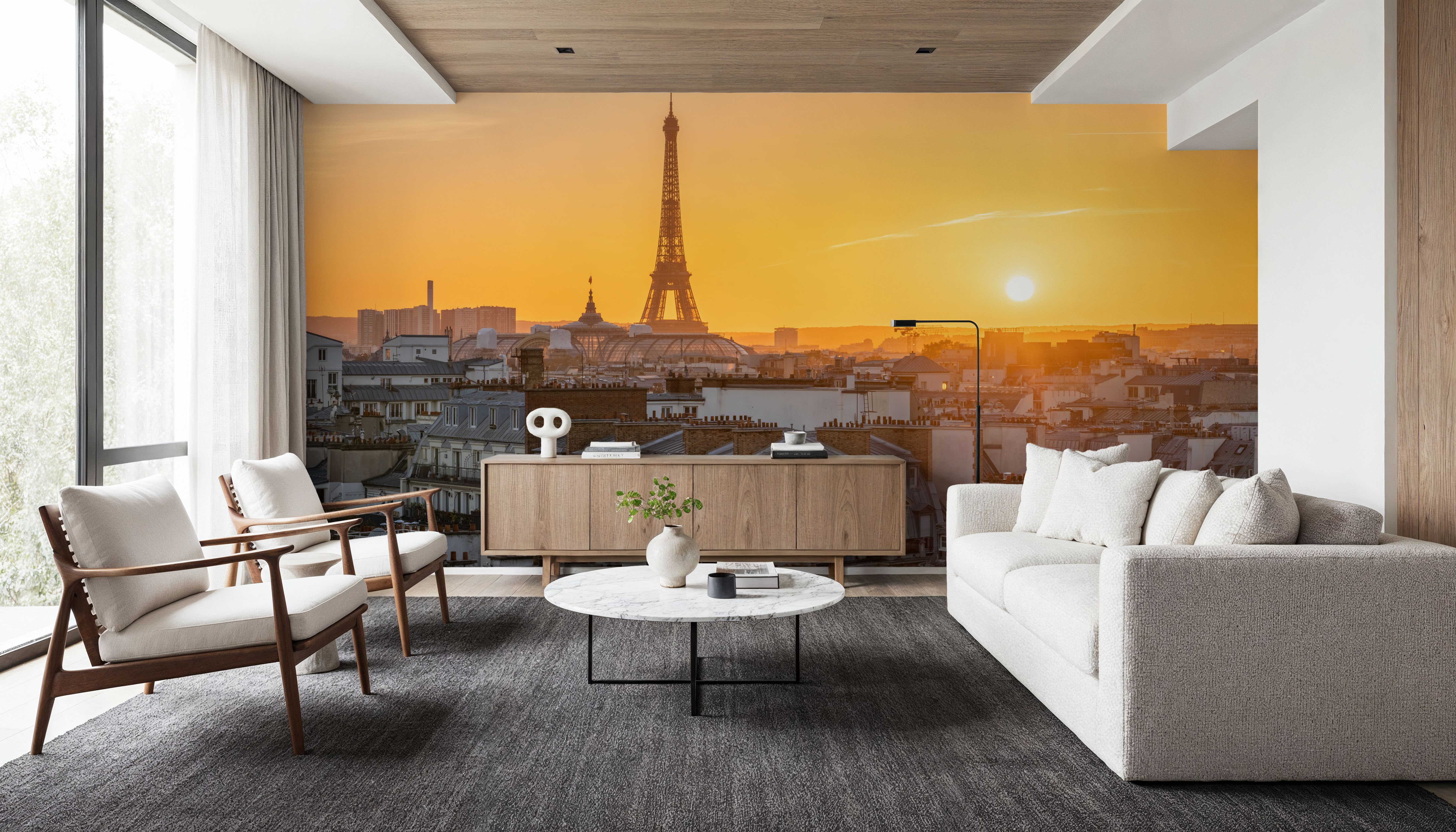 Sunset in Paris