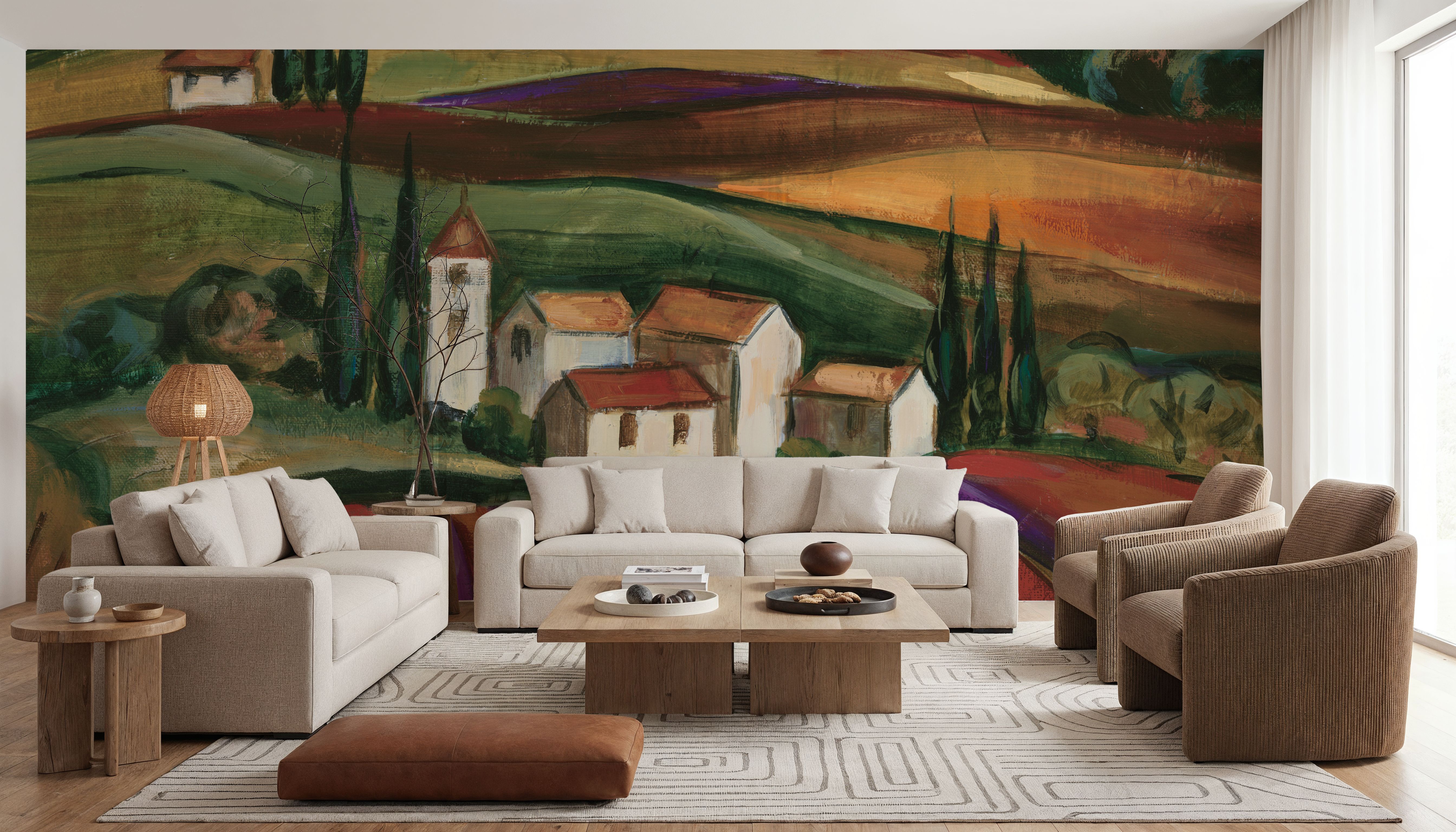 Lavender Fields II, Wallpaper