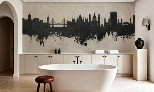 Budapest Skyline Concrete