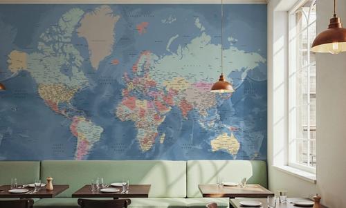 World Map Cities - Vickie