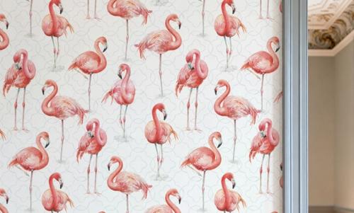 Flamingo Goals White