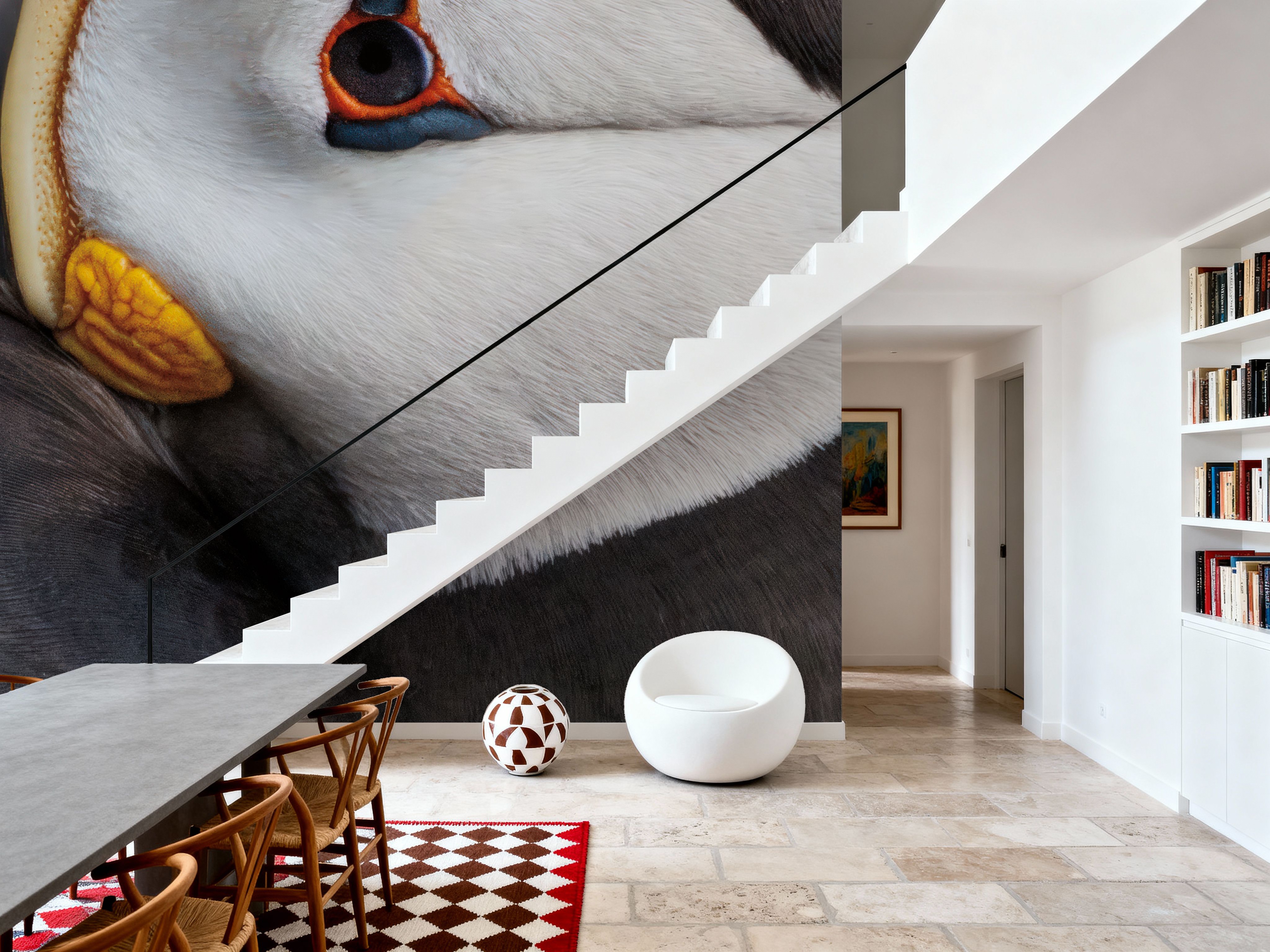 Atlantic Puffin Tucked