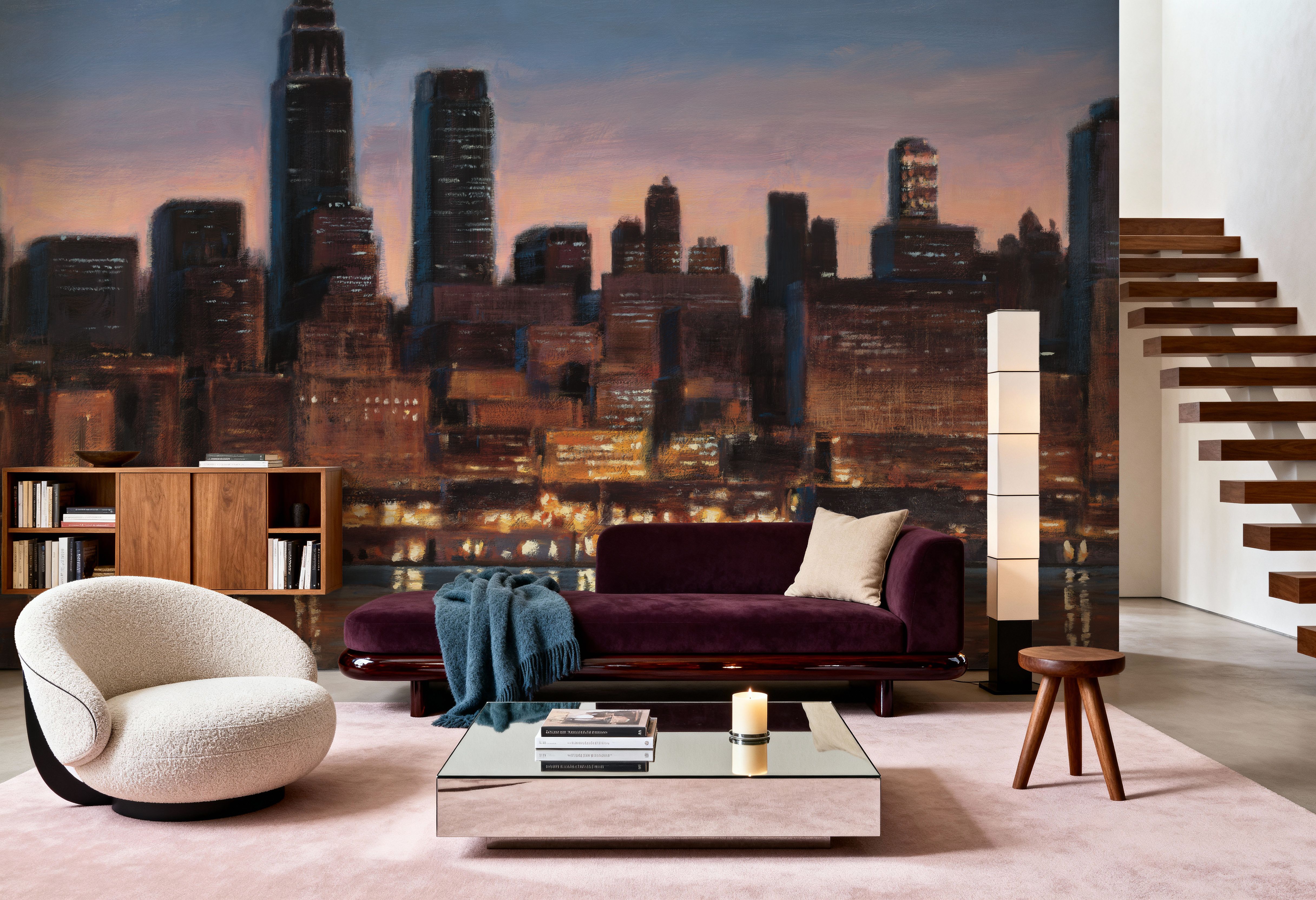 Manhattan Evening Reflection