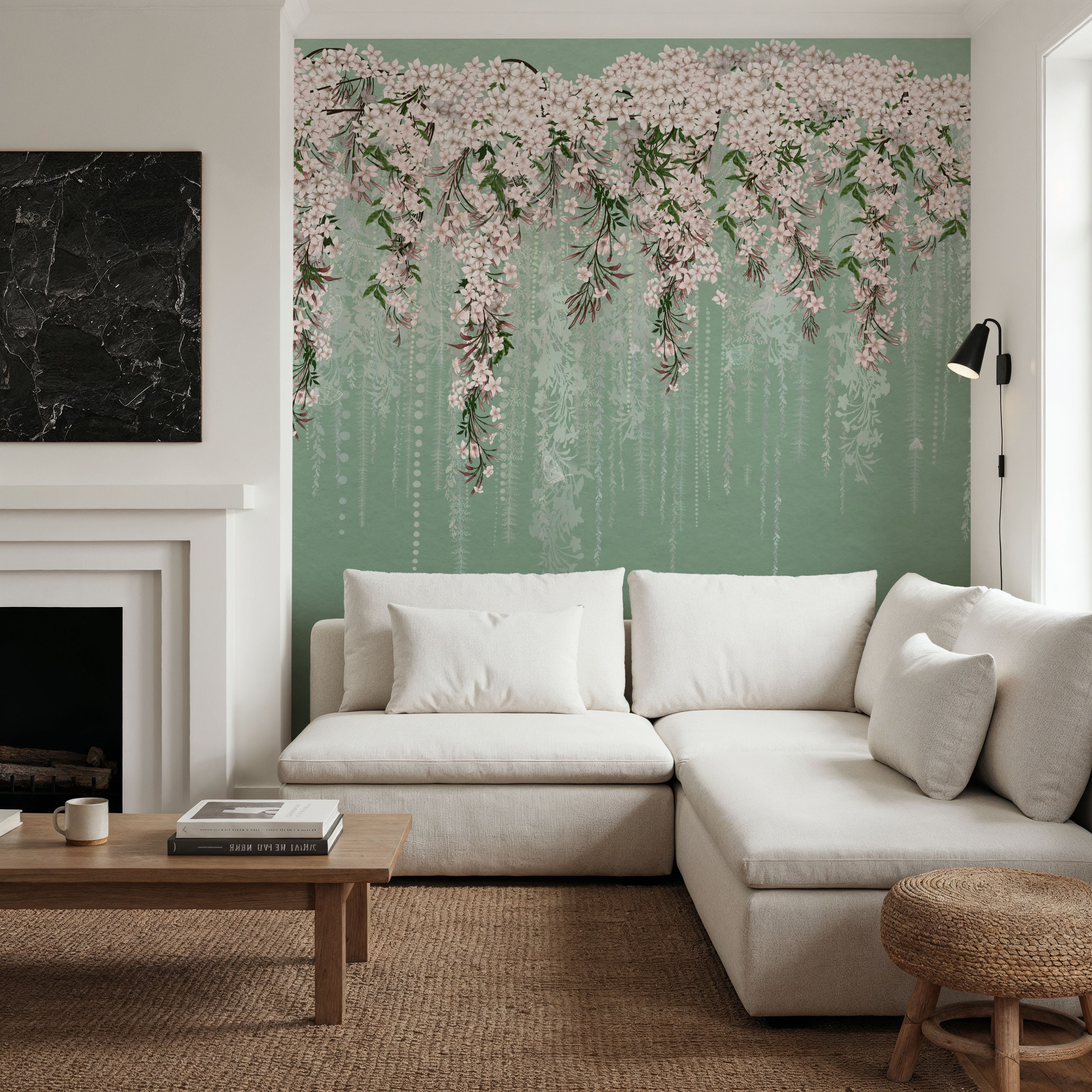 Jasmine Bower Mint Green