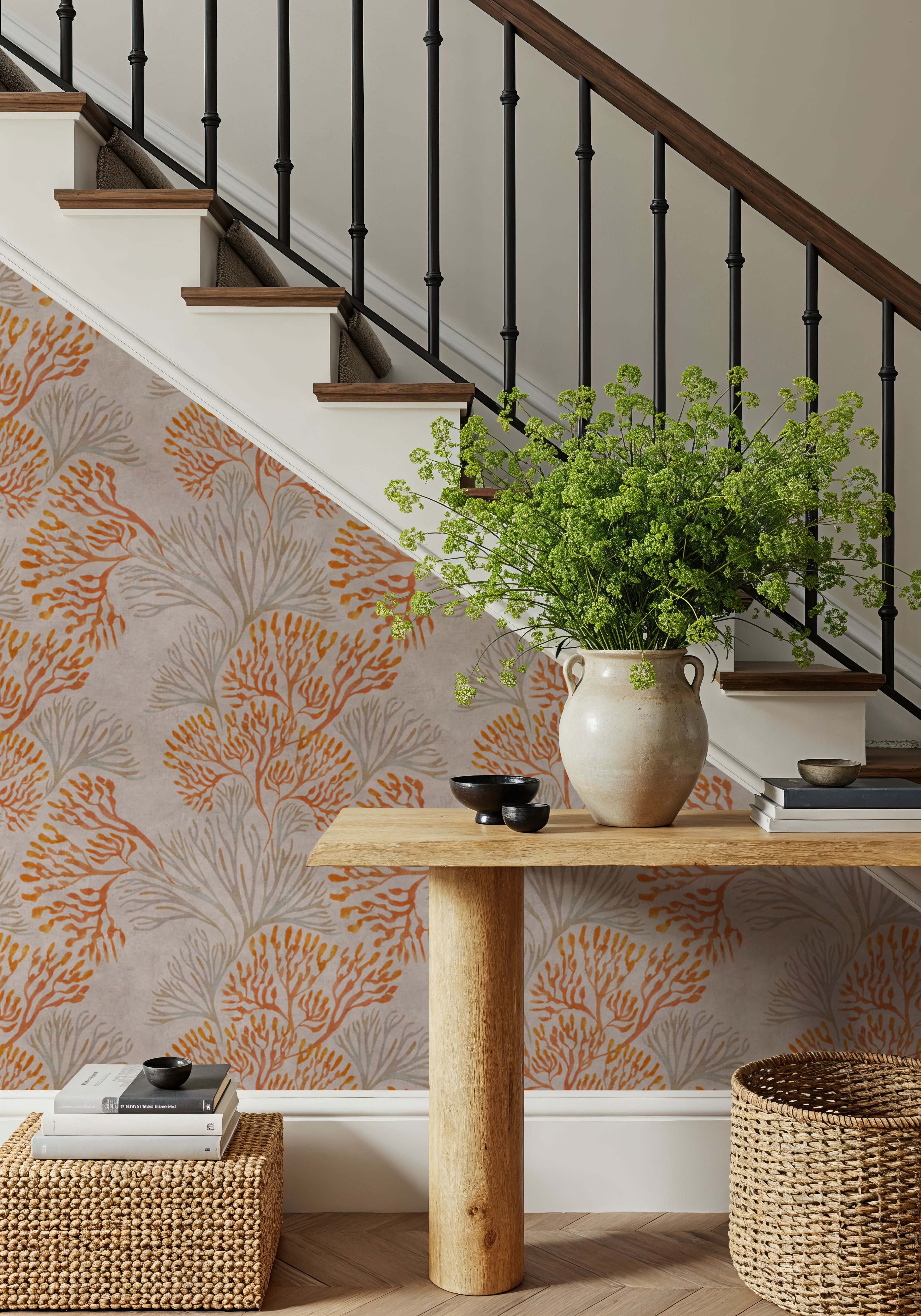 Subtle Seaweed, Orange