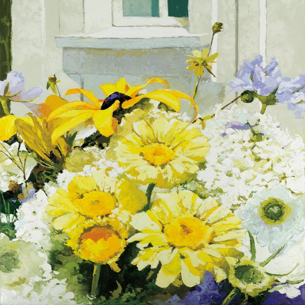 Cottage Susans and Daisies