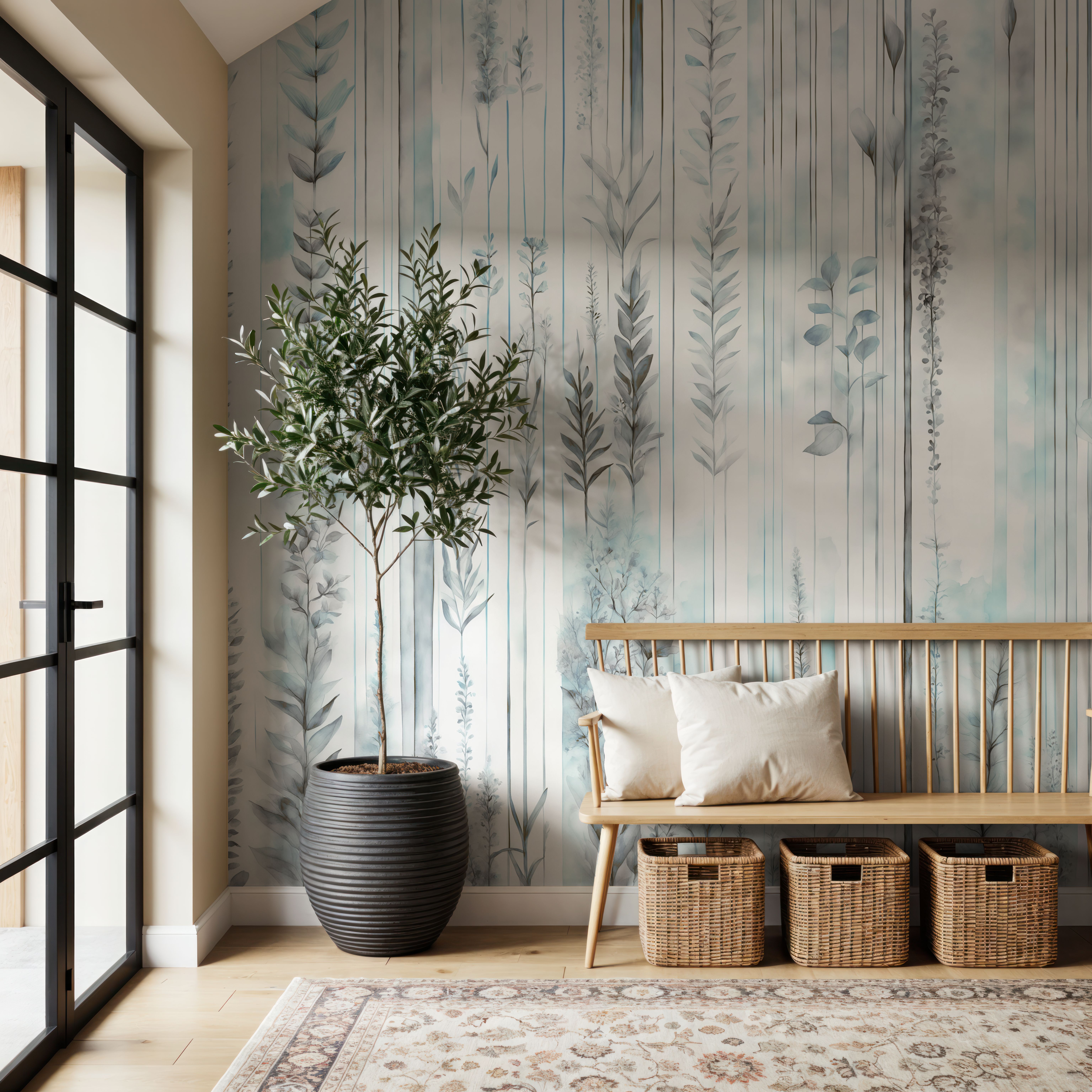 Botanical Wall Teal