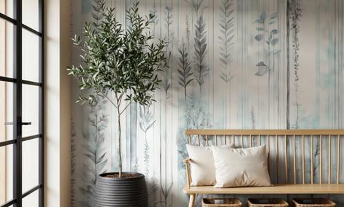 Botanical Wall Teal
