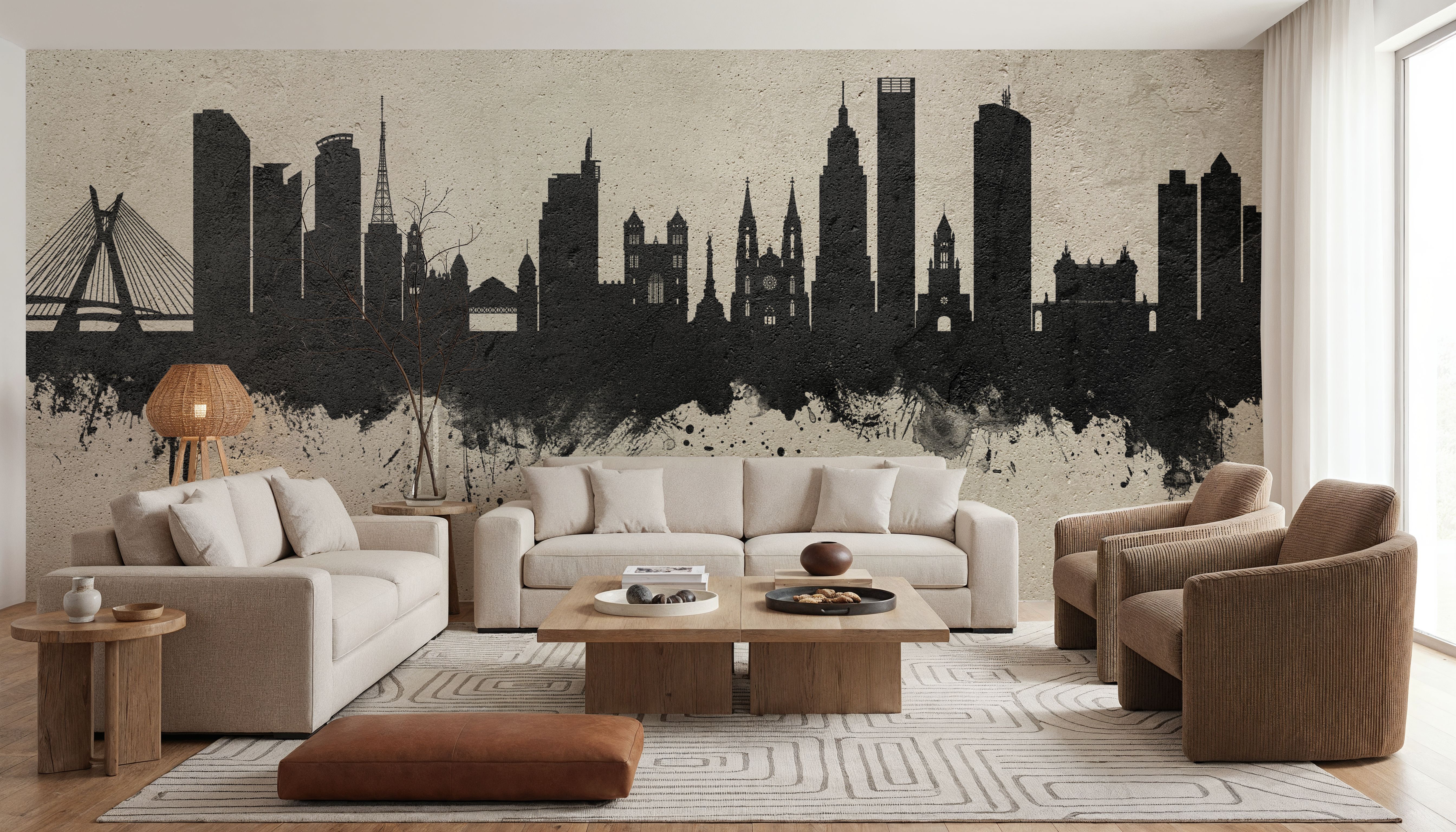 São Paulo Brazil Skyline Concrete