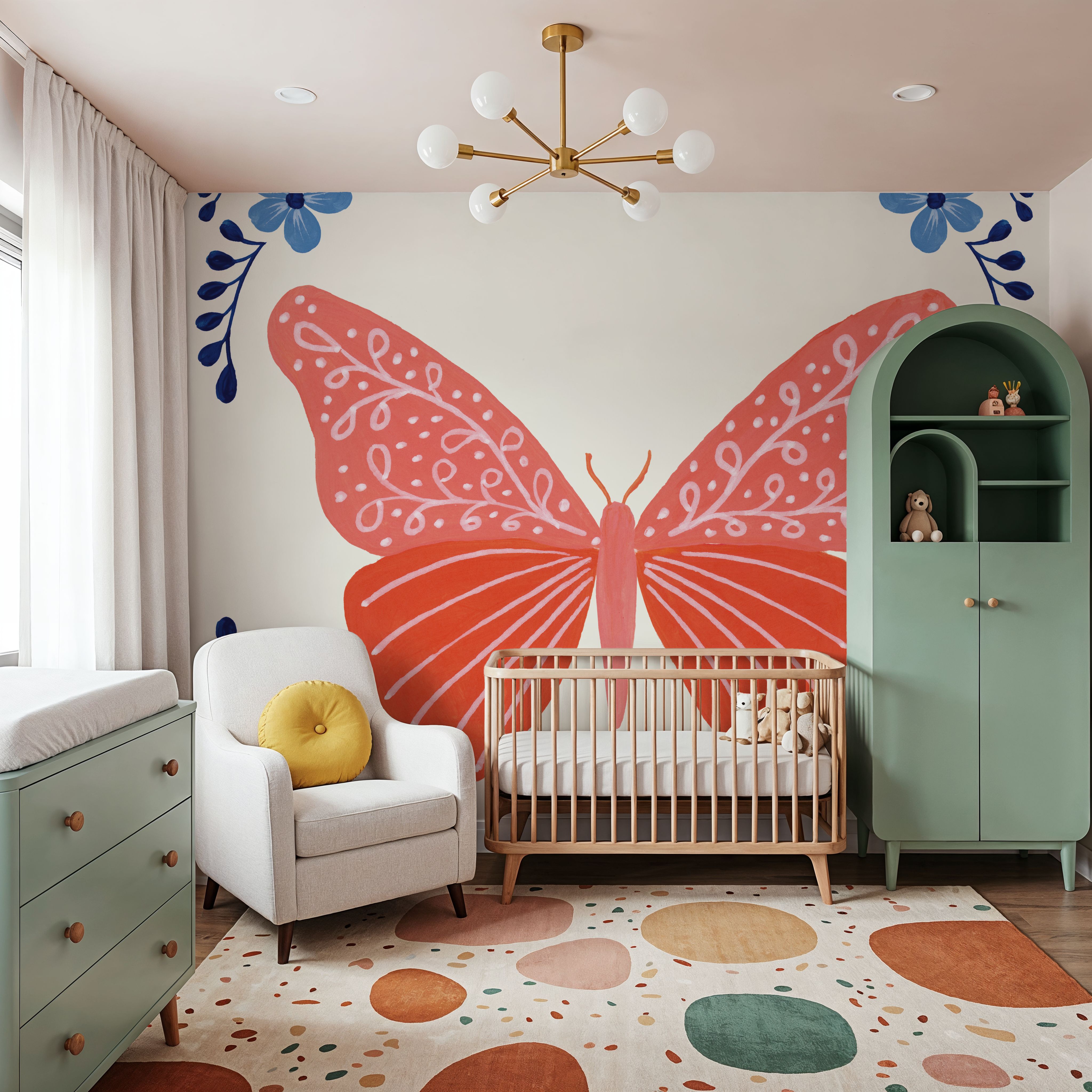 Folk Butterfly VII