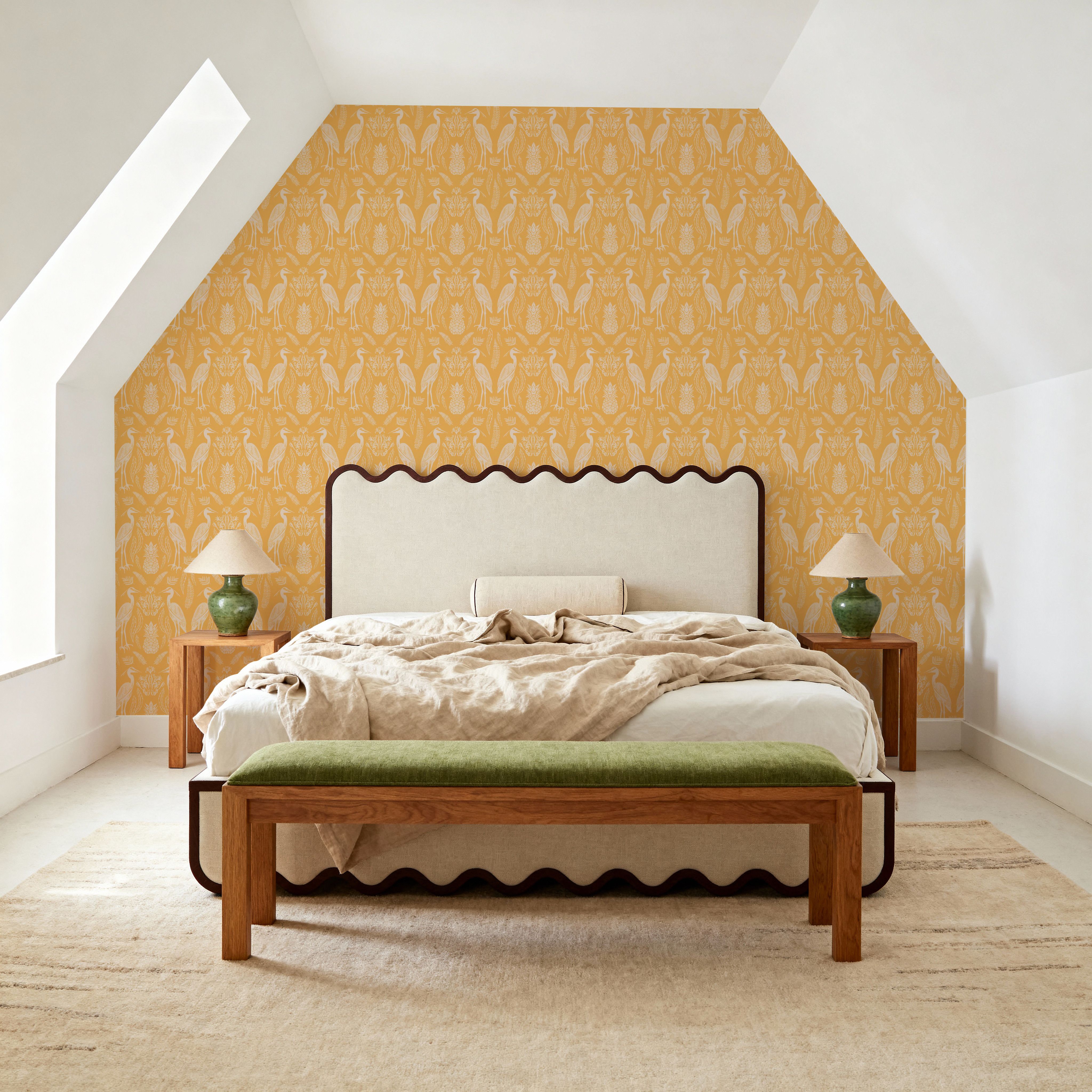 Heron & Ferns, Yellow