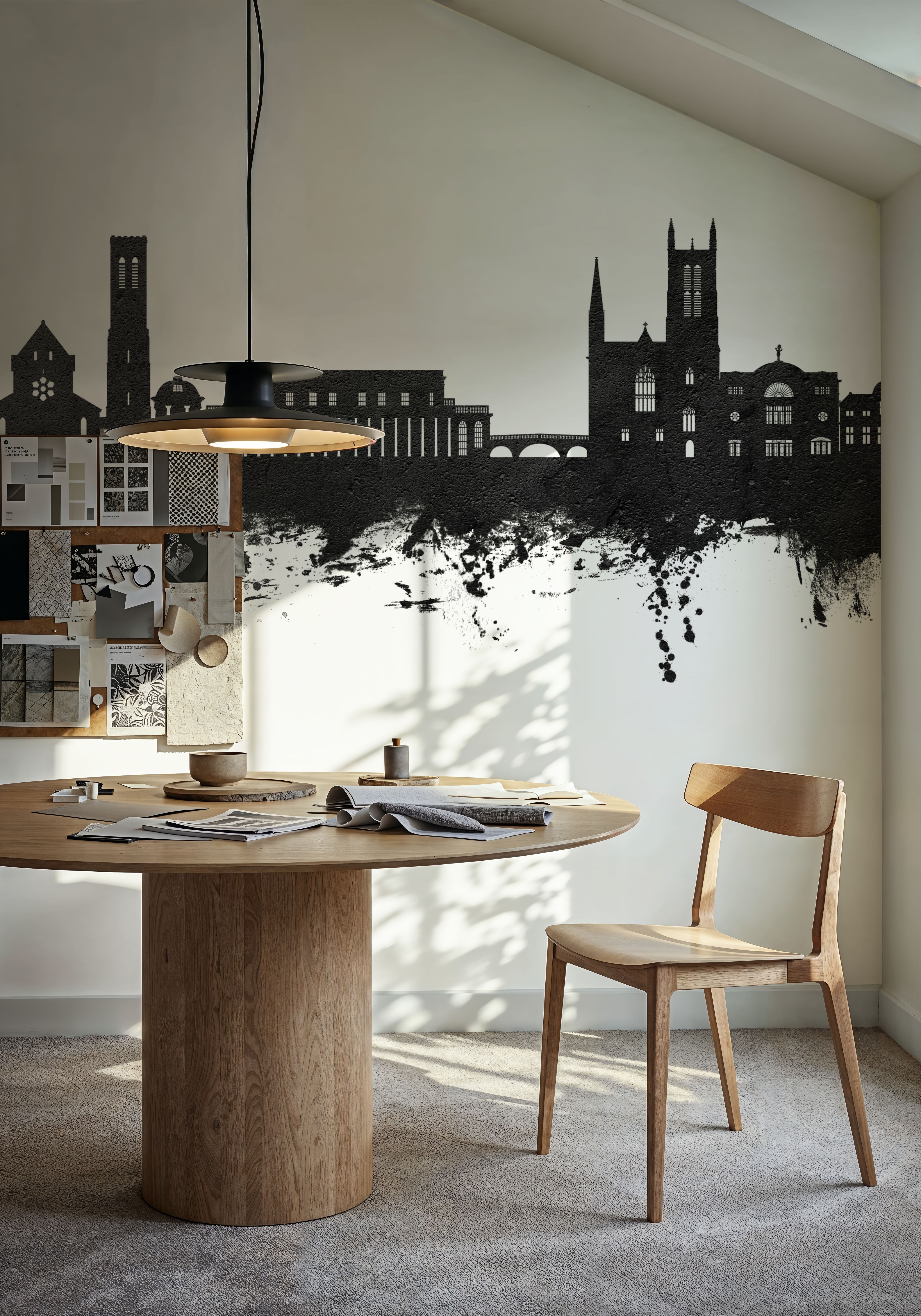 Royal Leamington Spa England Black & White