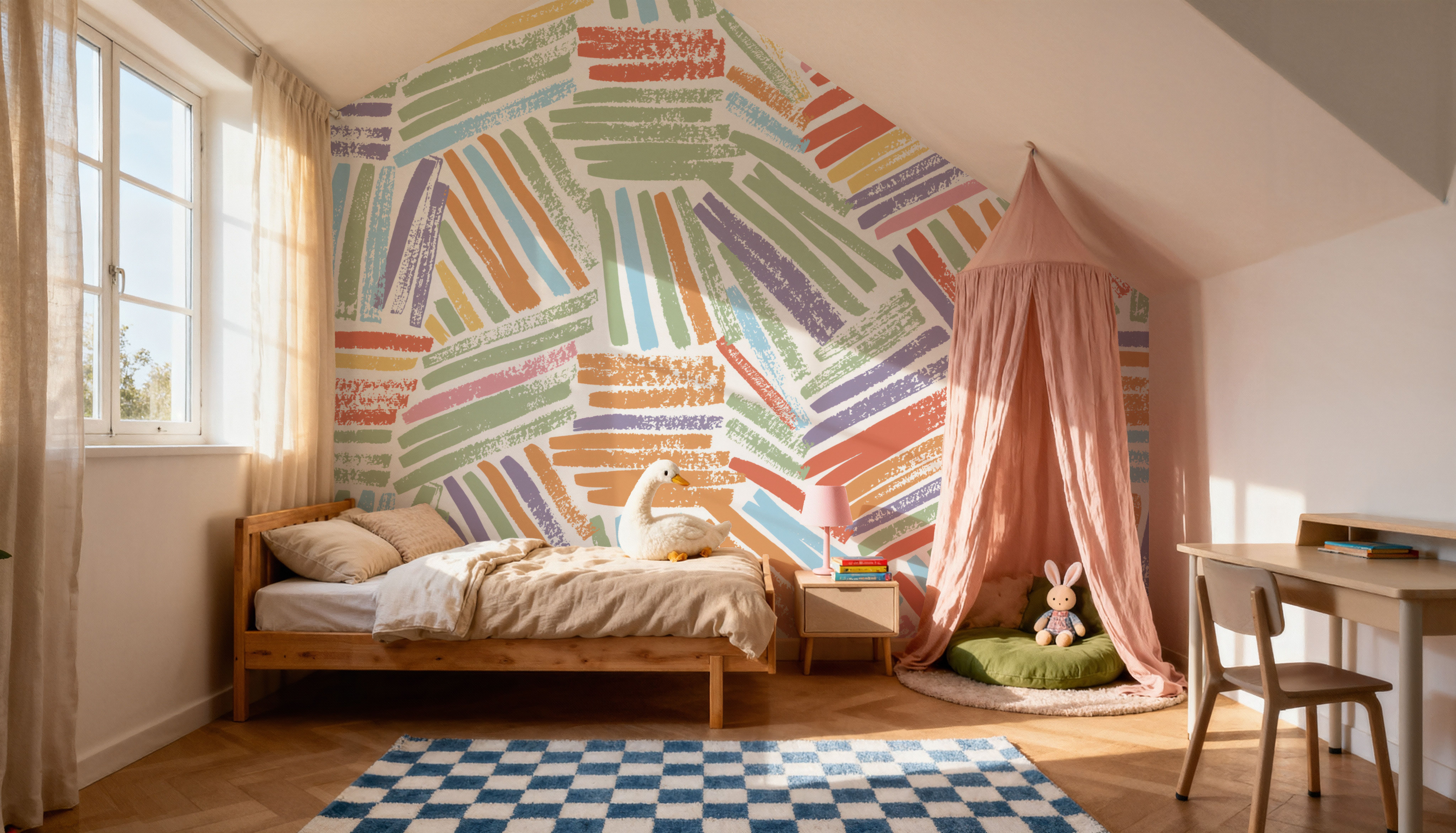 Crayon Dash, Wallpaper