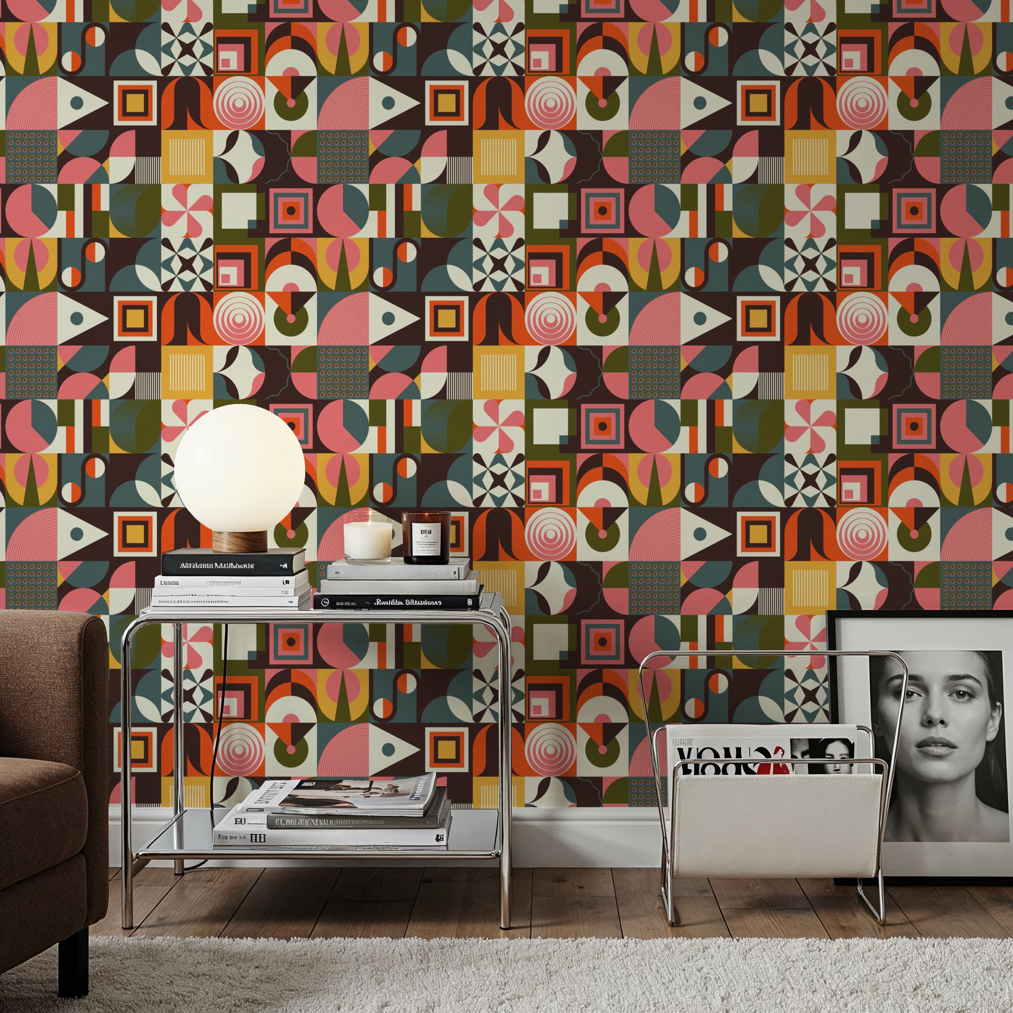 Mid Century Blocks Repeat