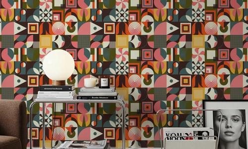 Mid Century Blocks Repeat