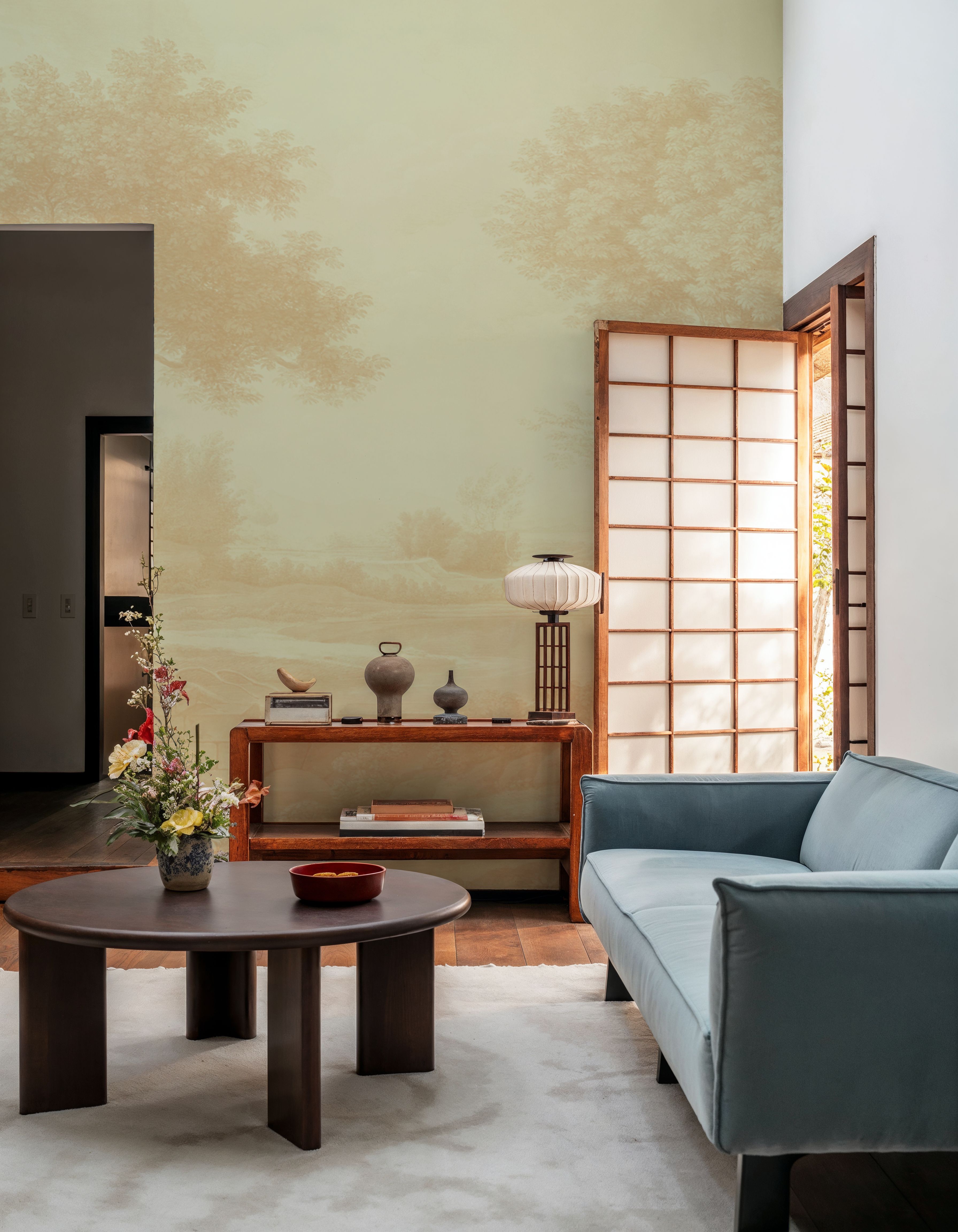 Riverbank Oak Landscape, Oat