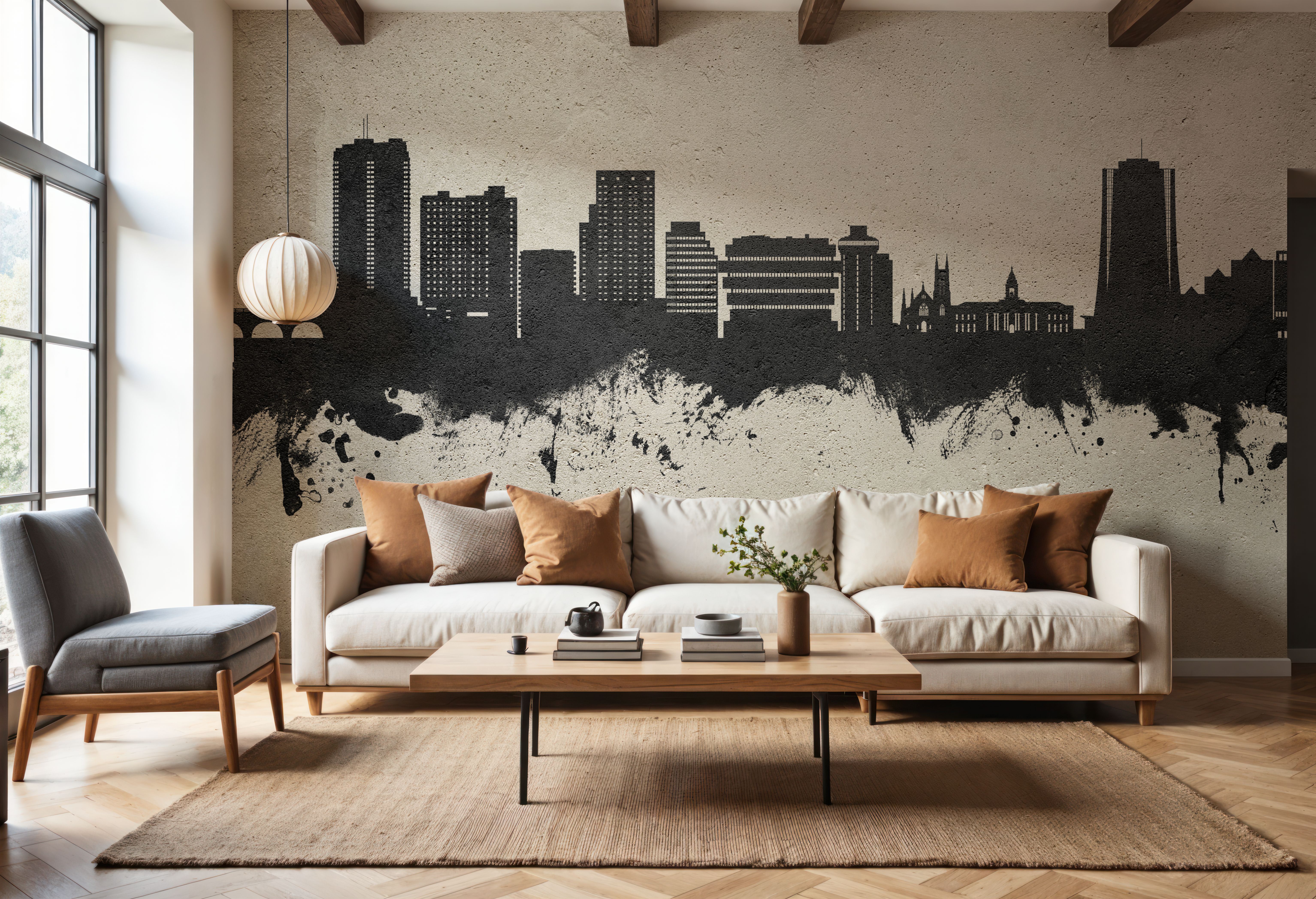 Stamford Connecticut Skyline Concrete
