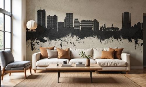 Stamford Connecticut Skyline Concrete