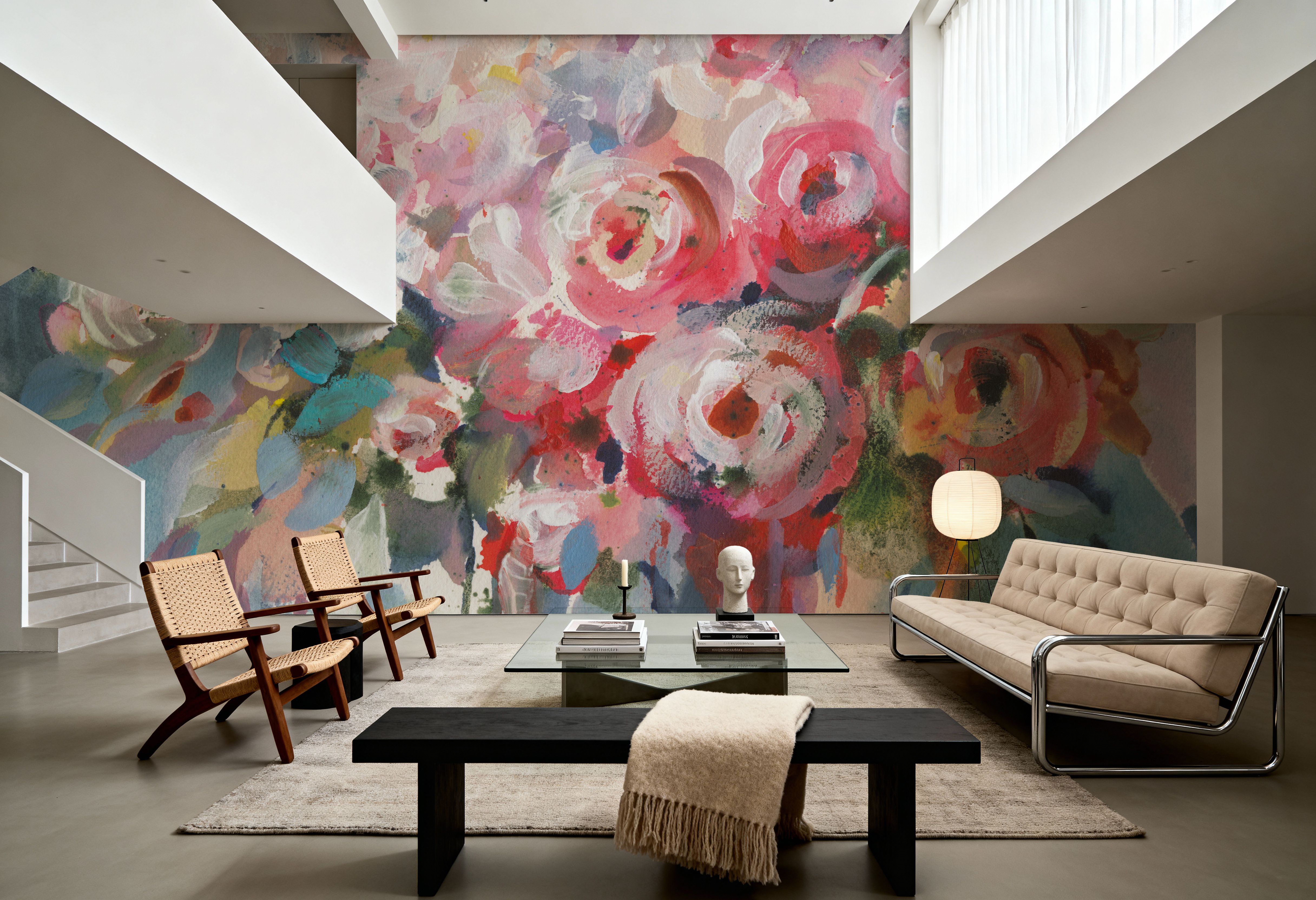 Floral Full, Papier peint