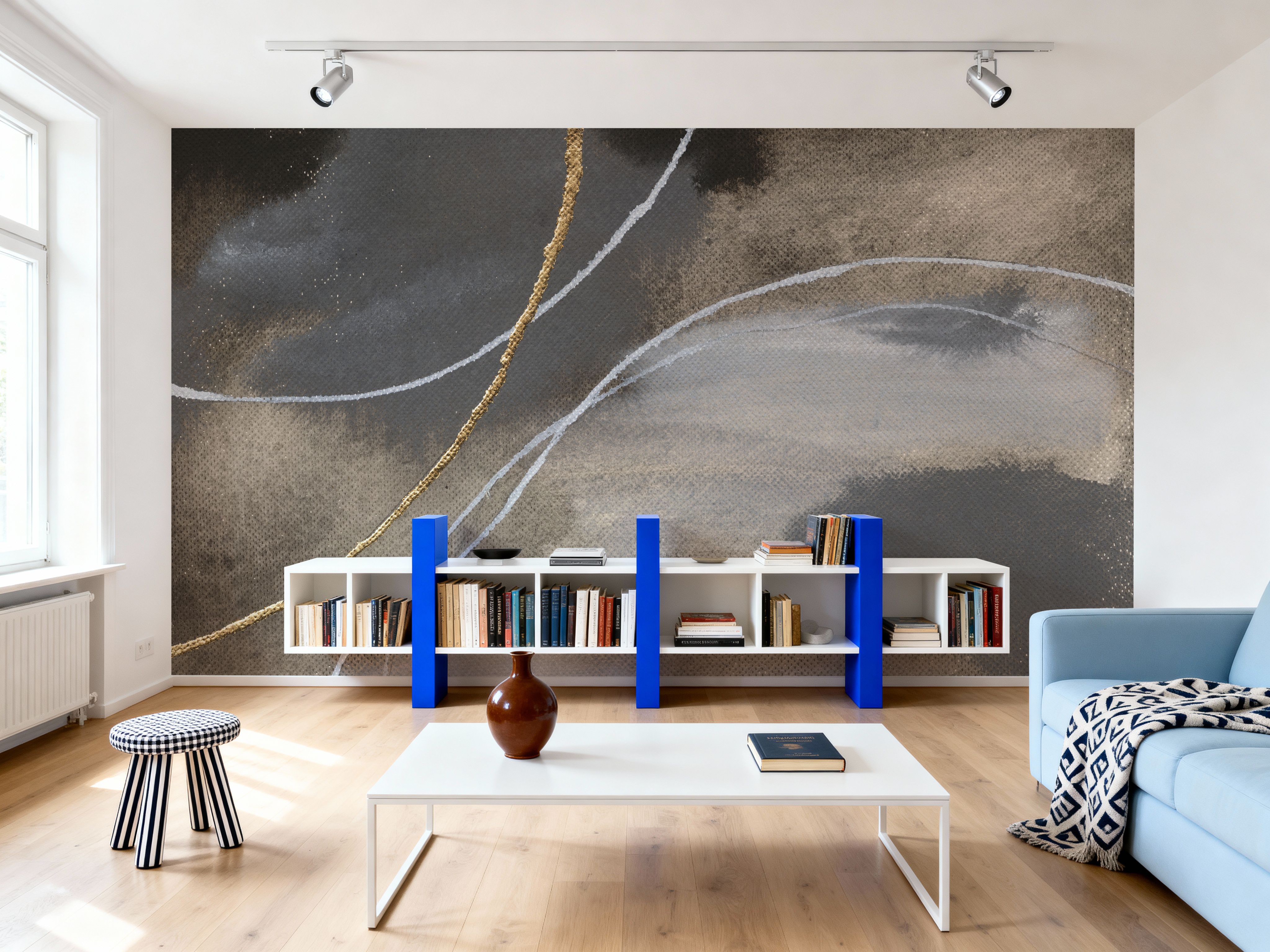 Water Canvas III, Wallpaper