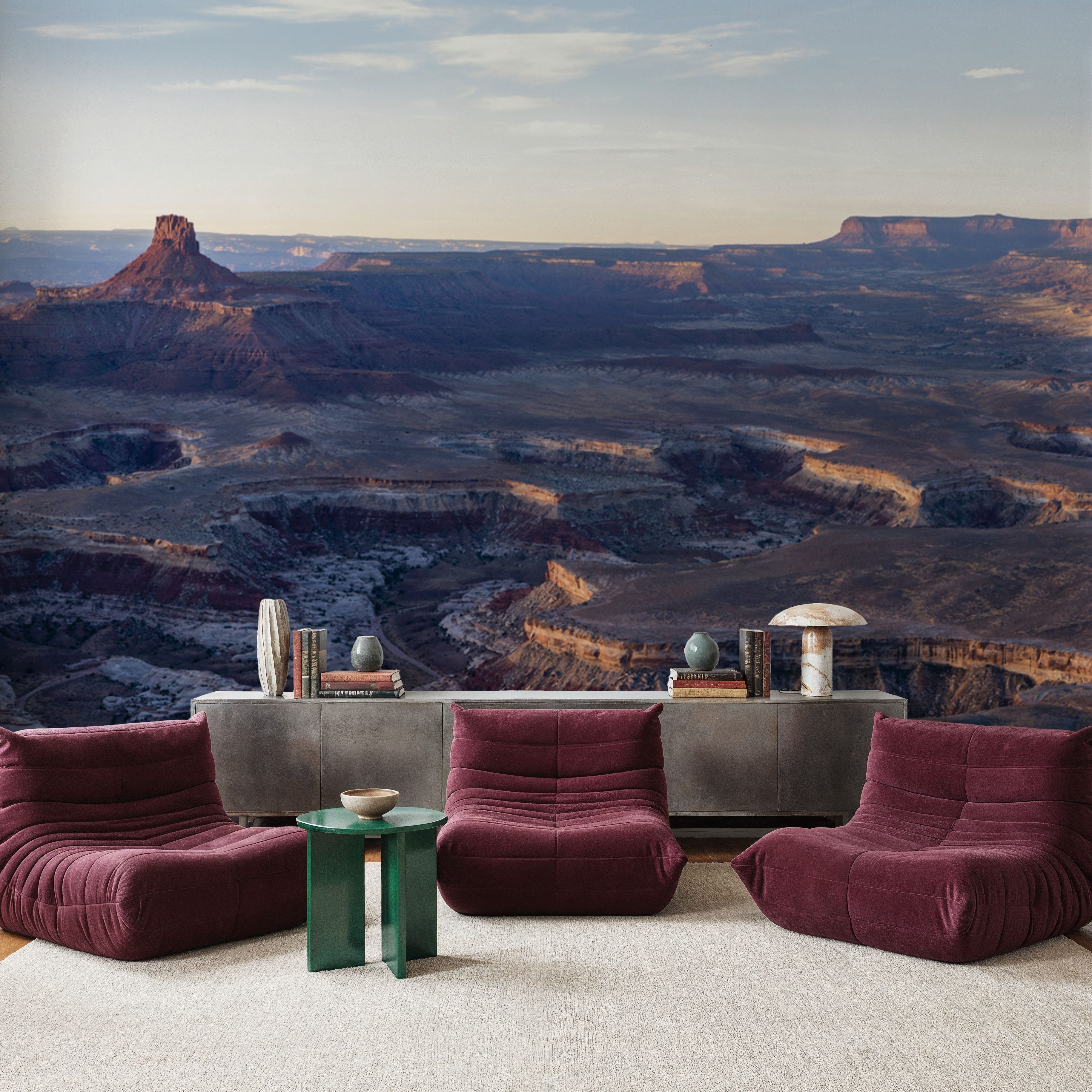 Crimson Buttes of Monument Valley Wide