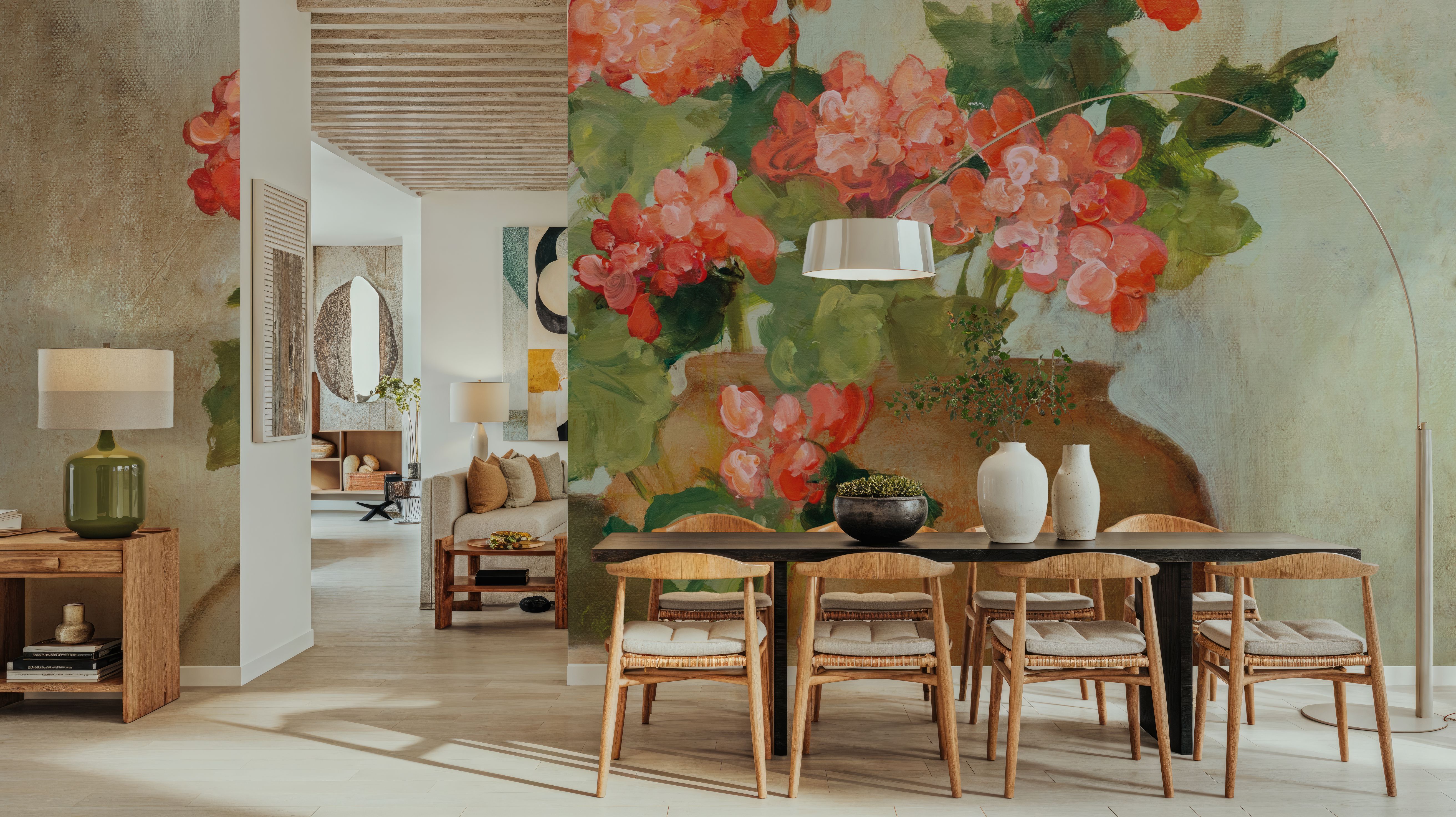 Cottage Geraniums II