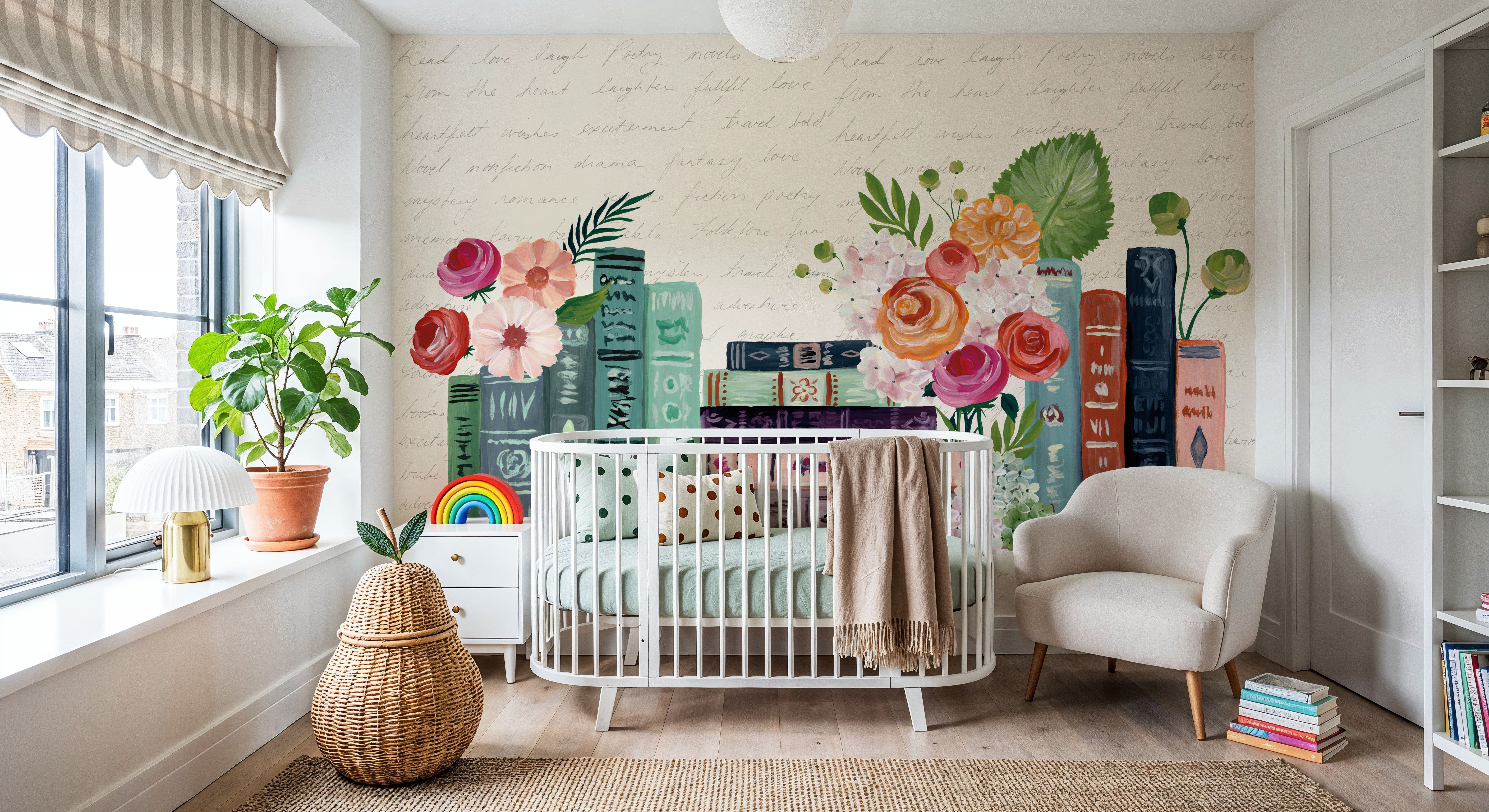 Blooming Books I, Tapet