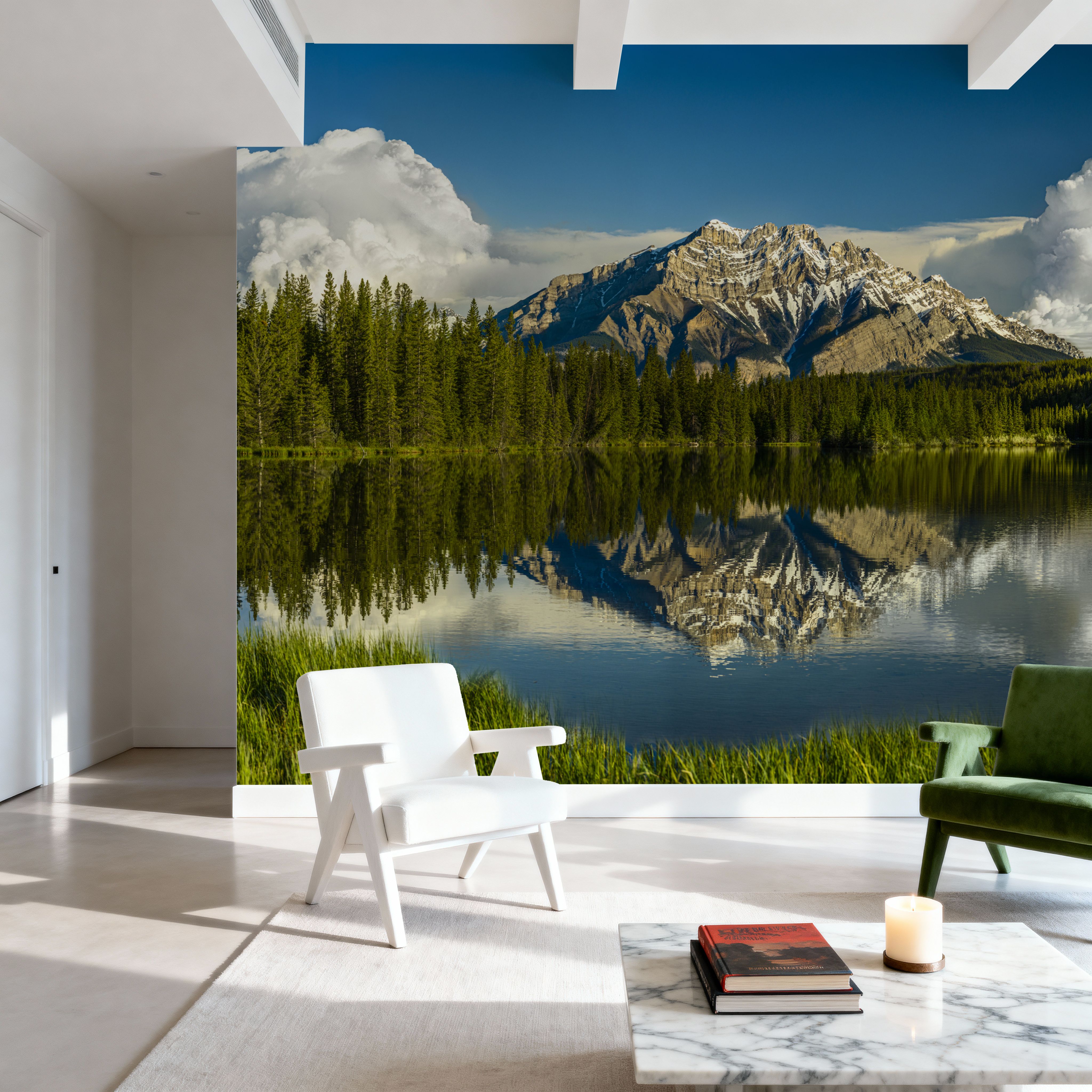 Cascade Mountain Reflection