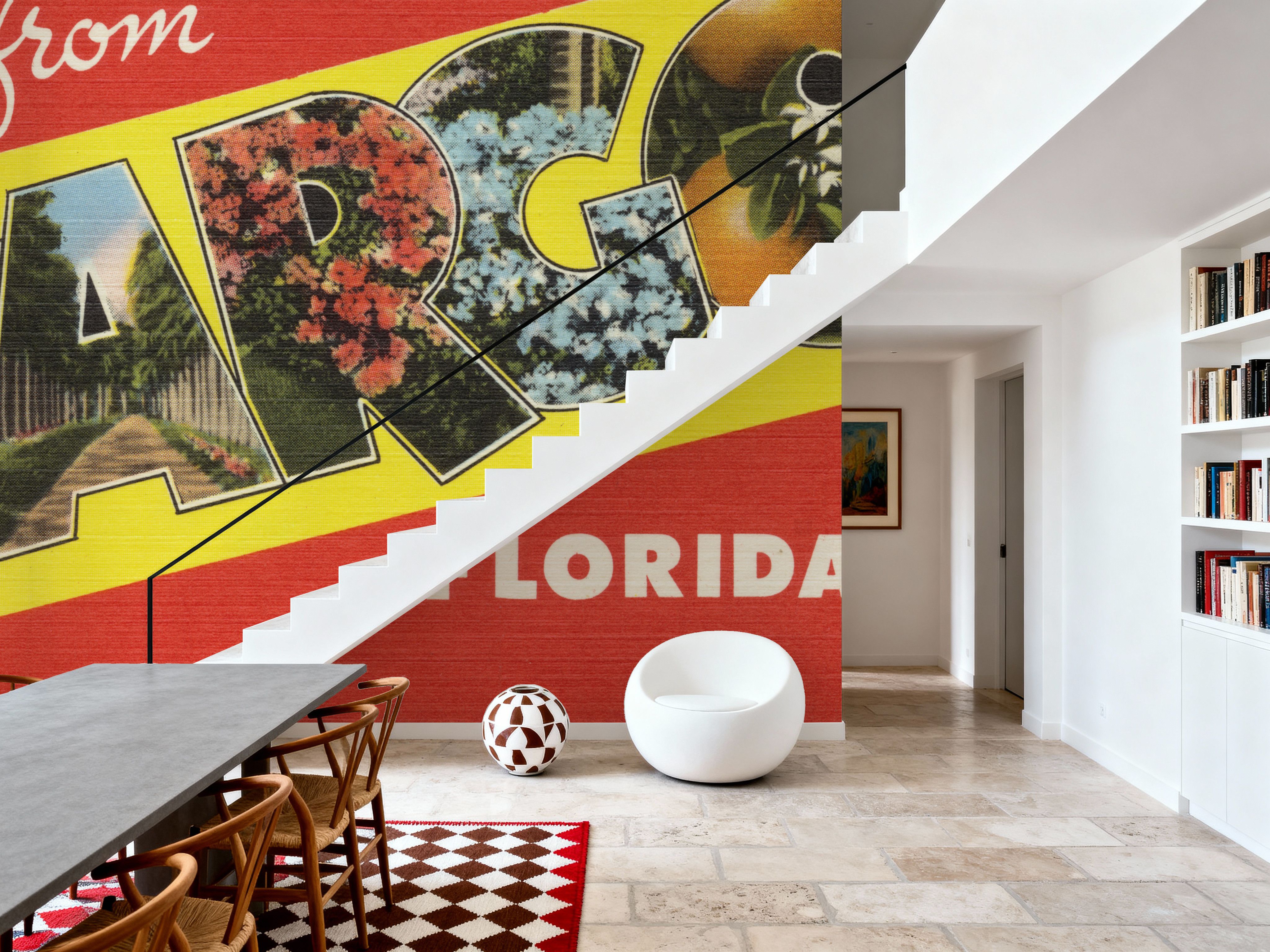 Greetings from Largo - Screenprint Postcard