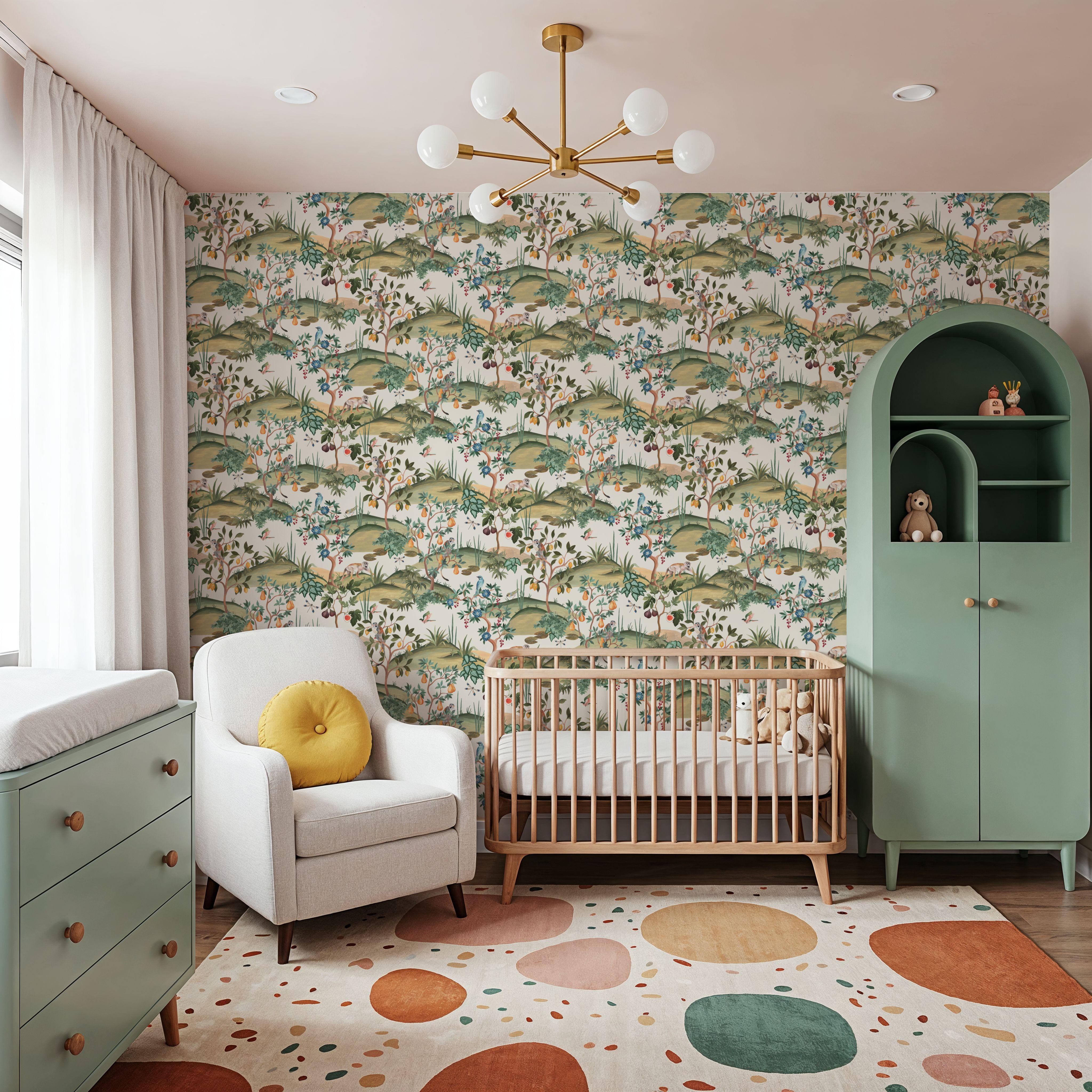 Orchard Reverie Pattern, Cream