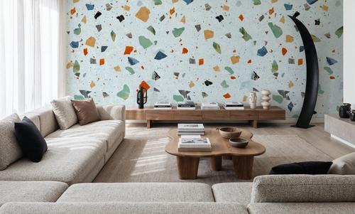 Terrazzo Multi, Ice Blue