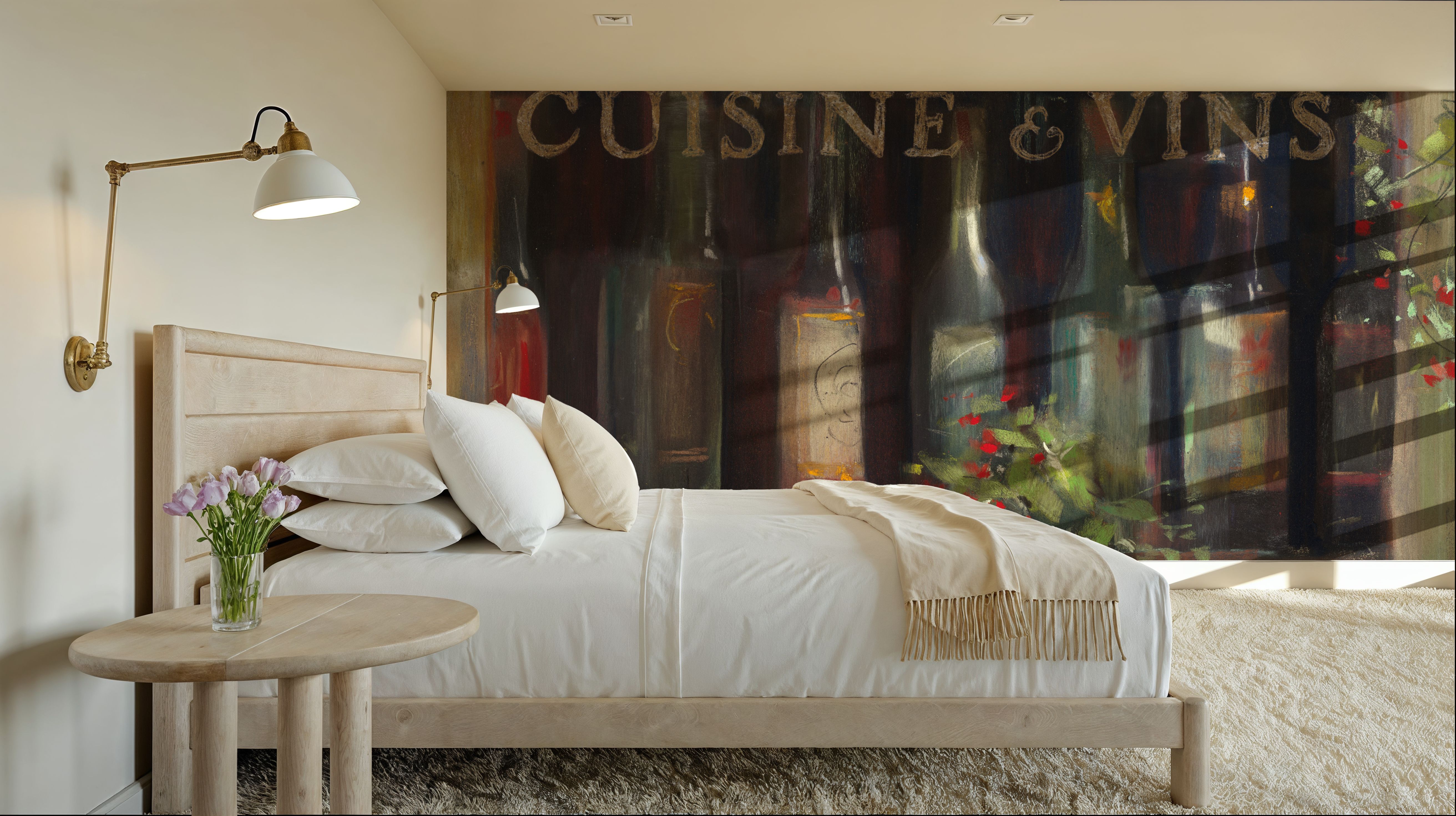 Wine and Herbs II, Wallpaper