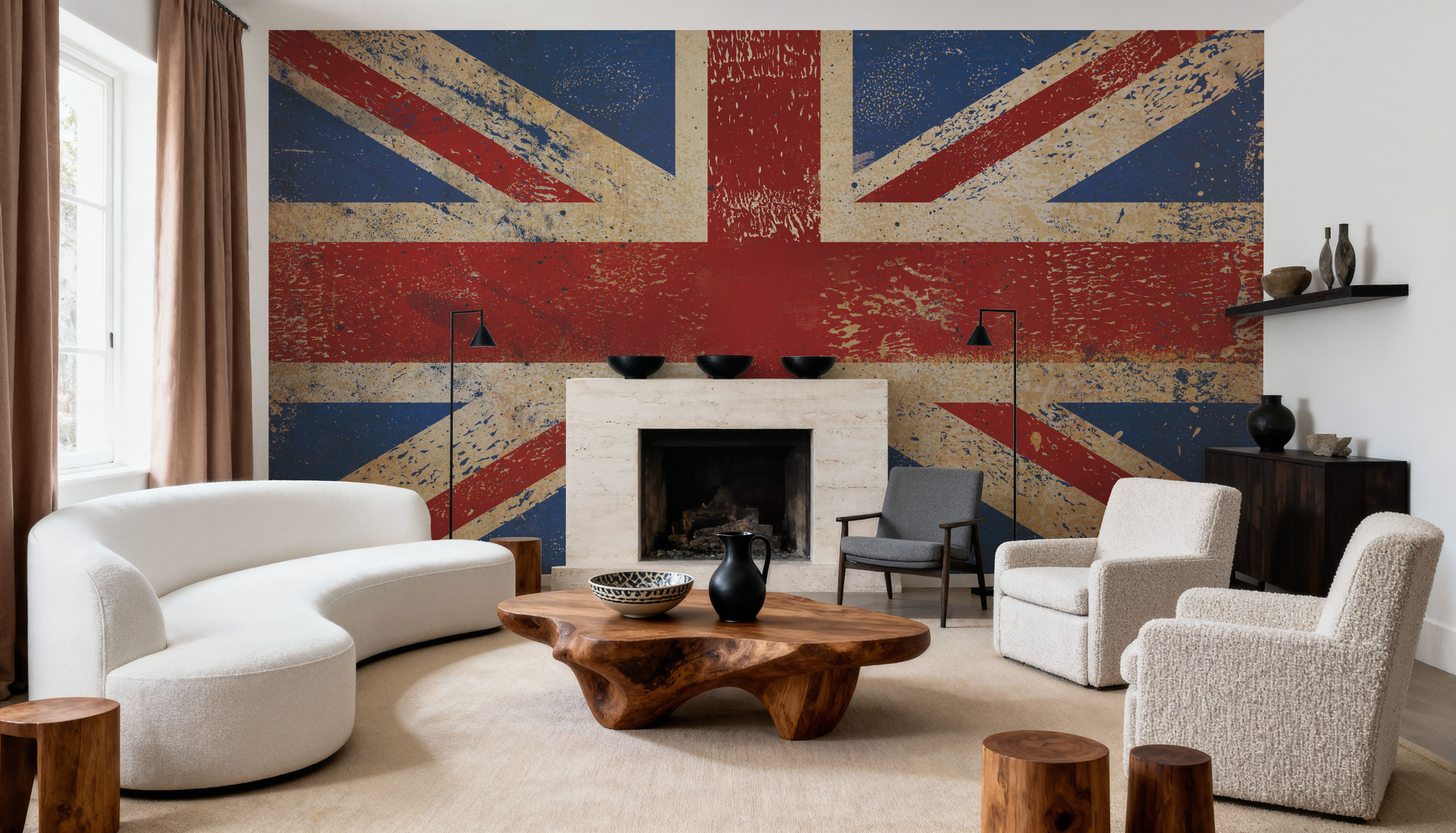 Union Jack, Wallpaper
