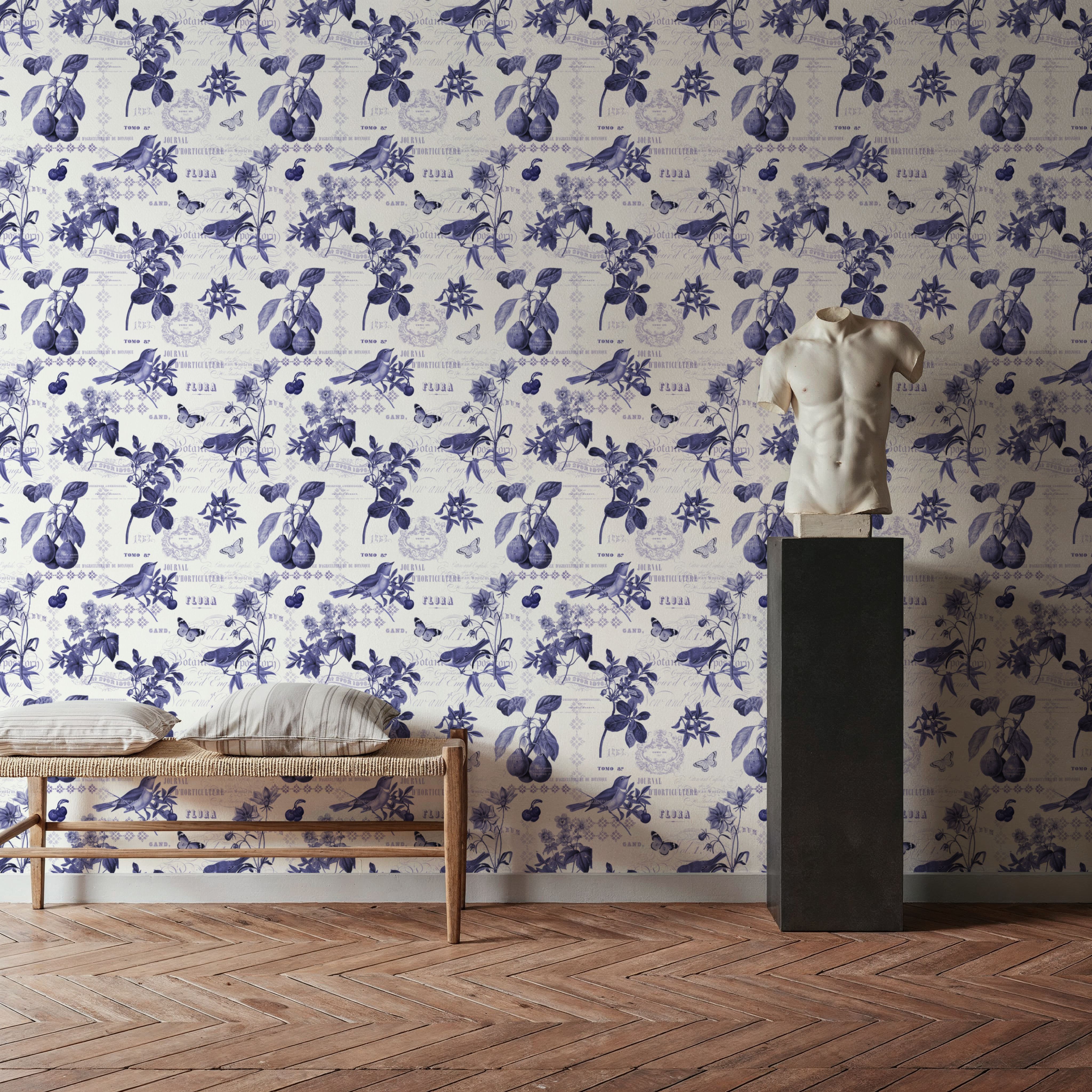 Botanical Postcard White