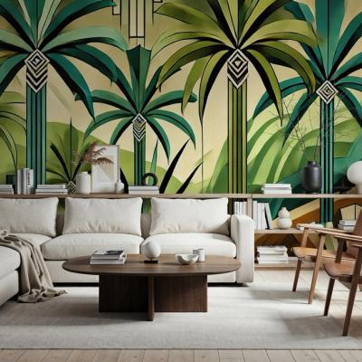 Tropical Art Deco Oasis