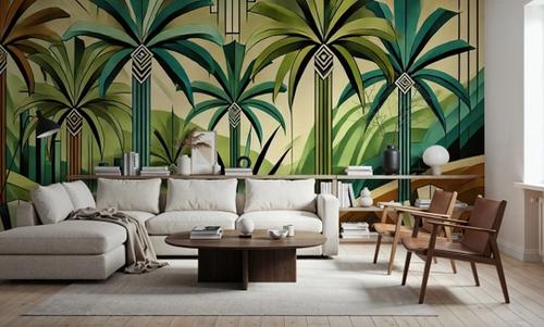 Tropical Art Deco Oasis