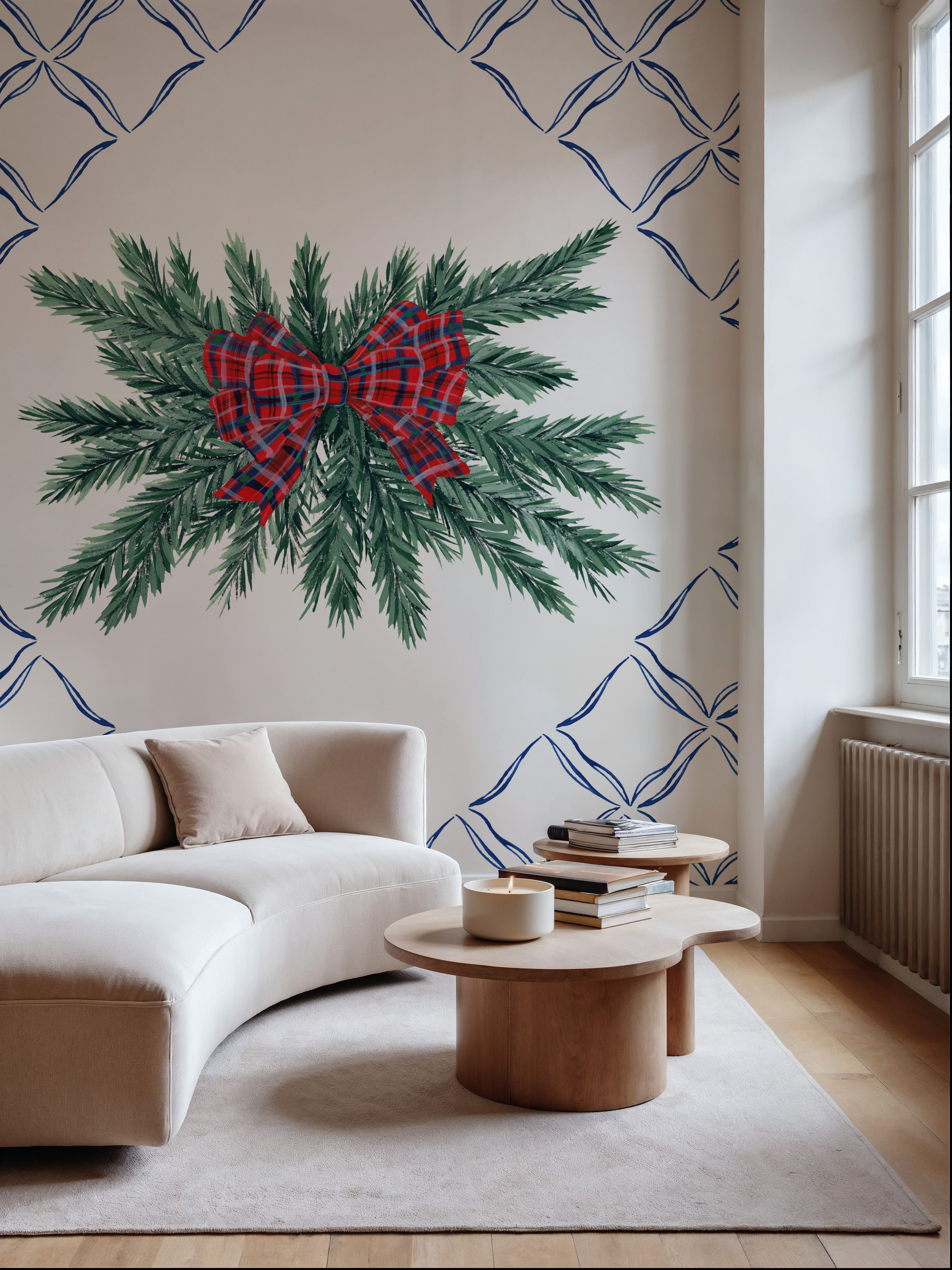 Holiday Tartan and Chinoiserie V