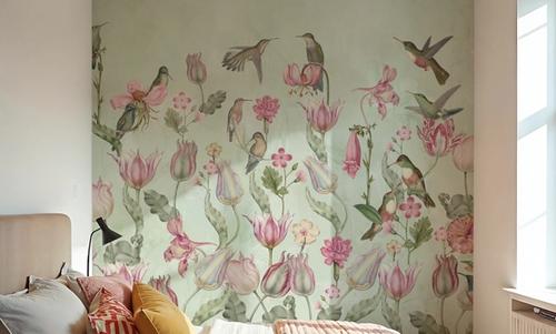 Tulips & Birds, Mint