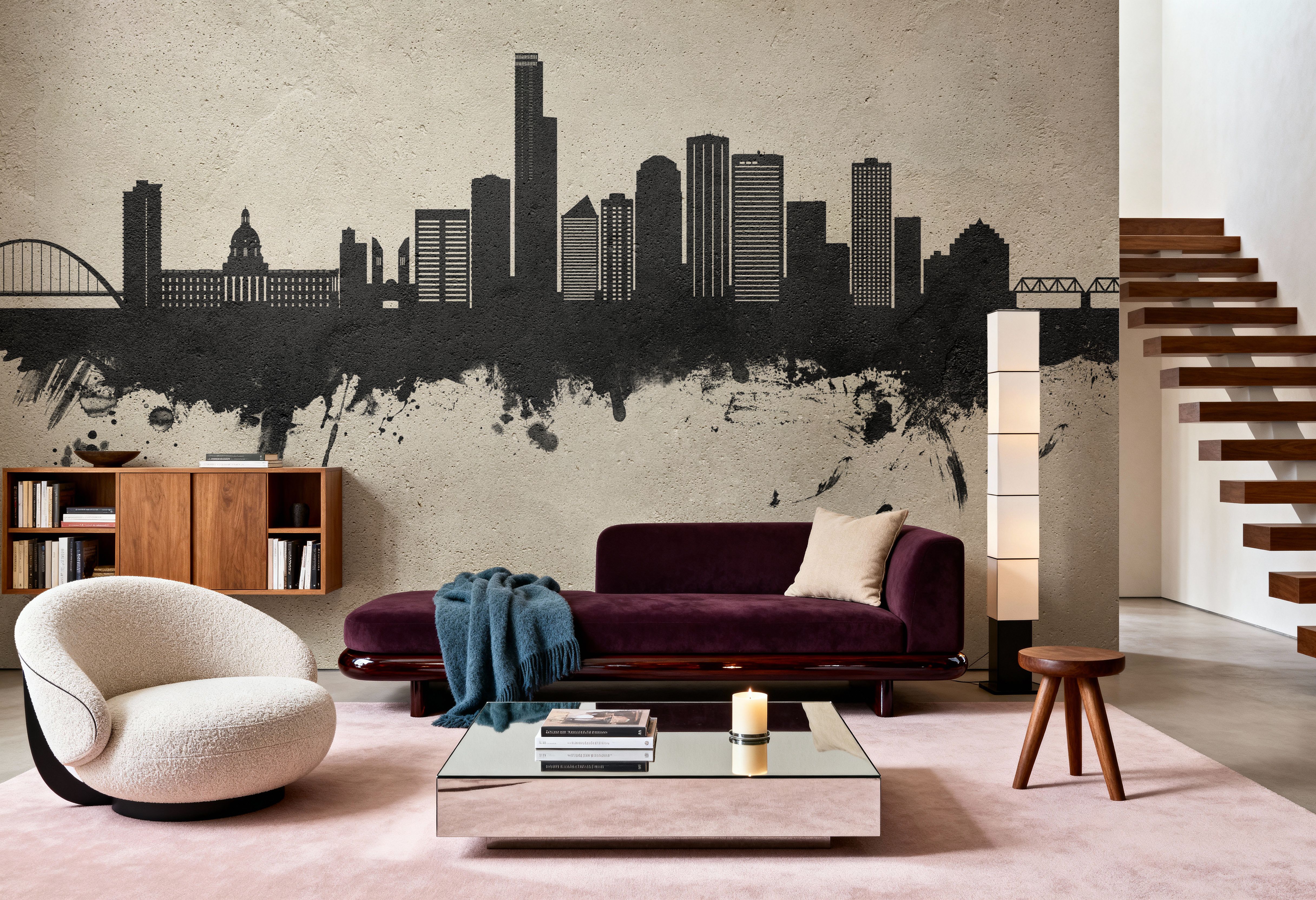 Edmonton Canada Skyline Concrete