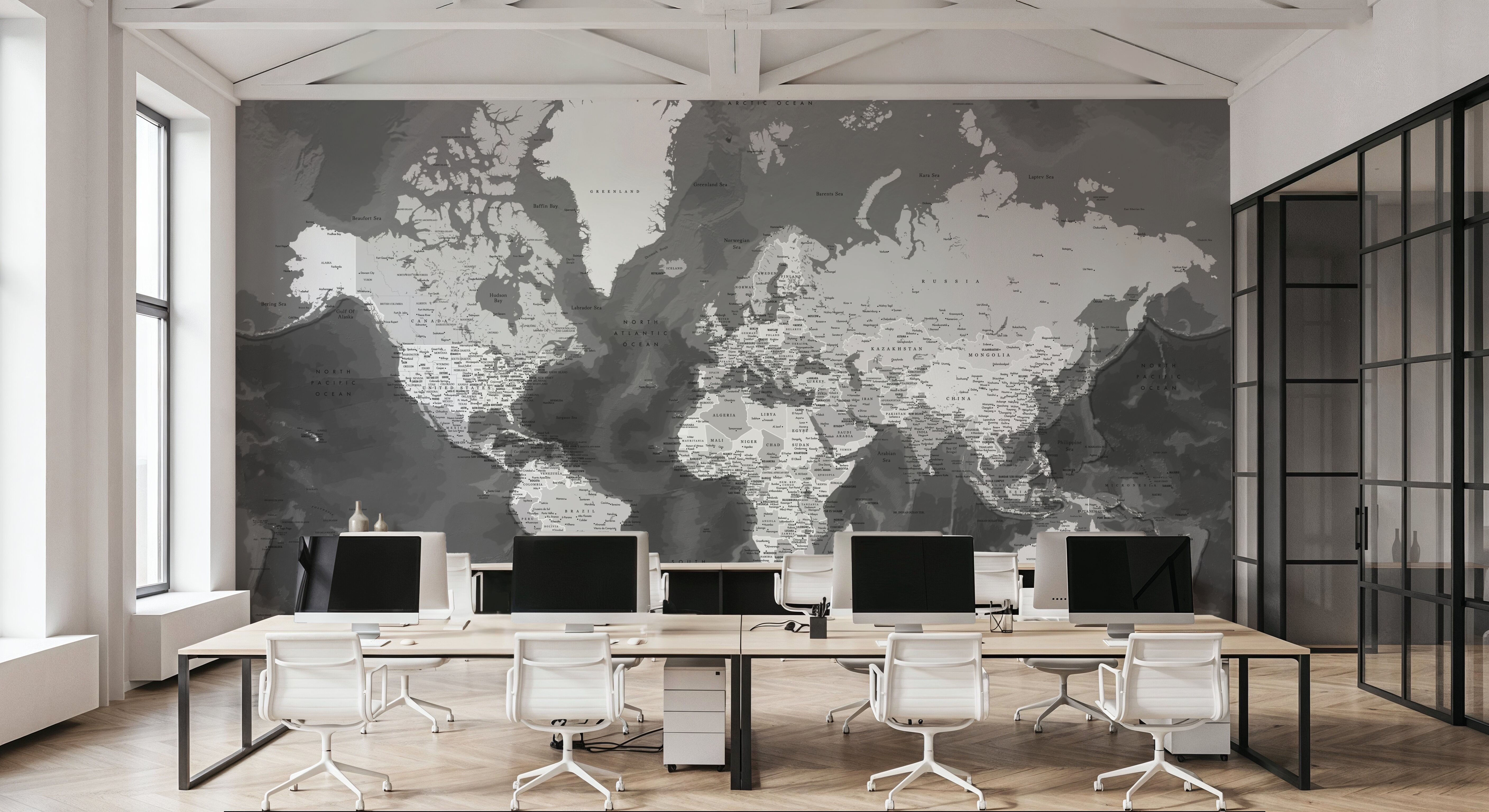 World Map Cities - Patwin