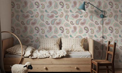 Cacti Paisley White