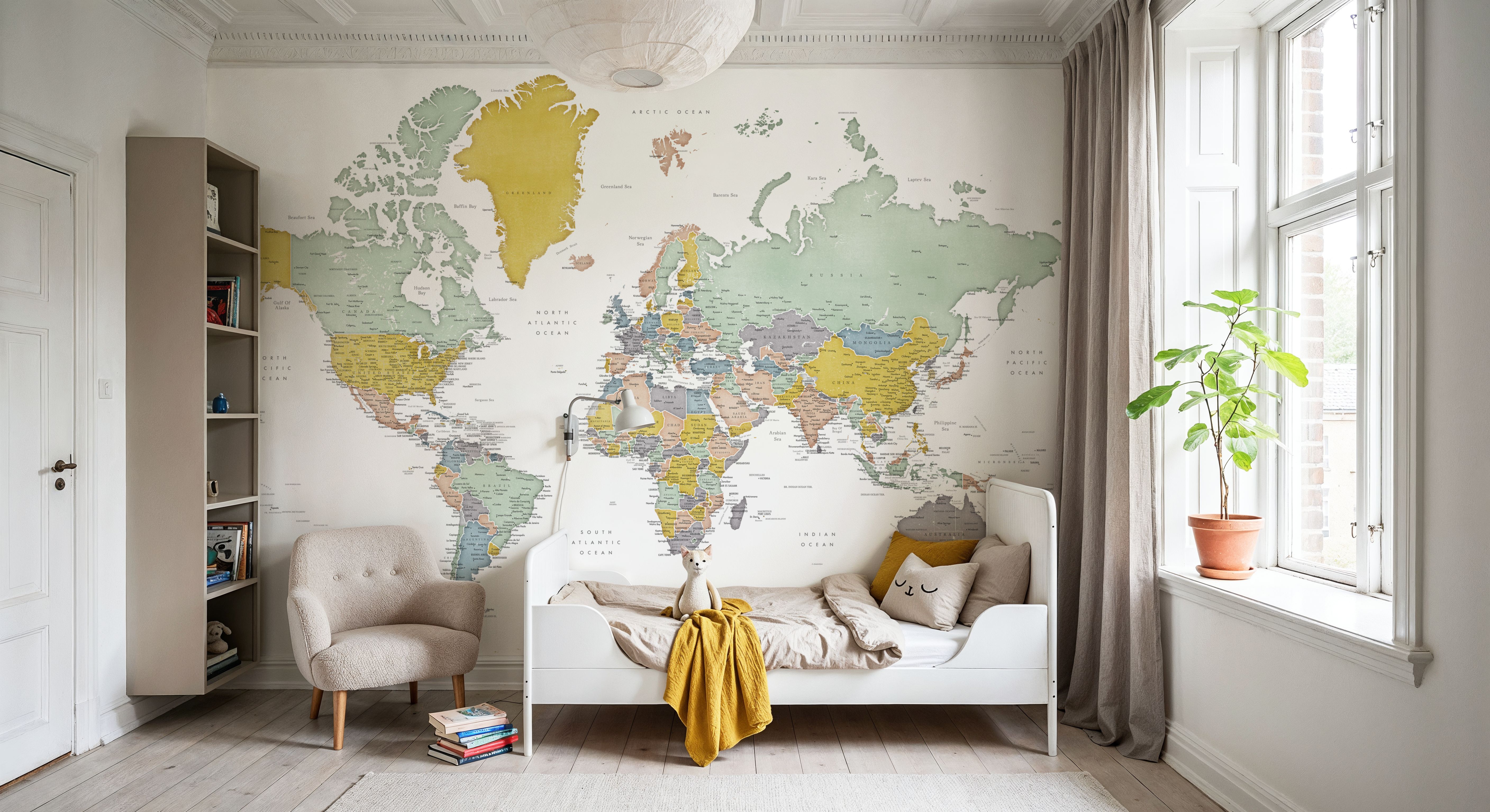 World Map Cities - Patti