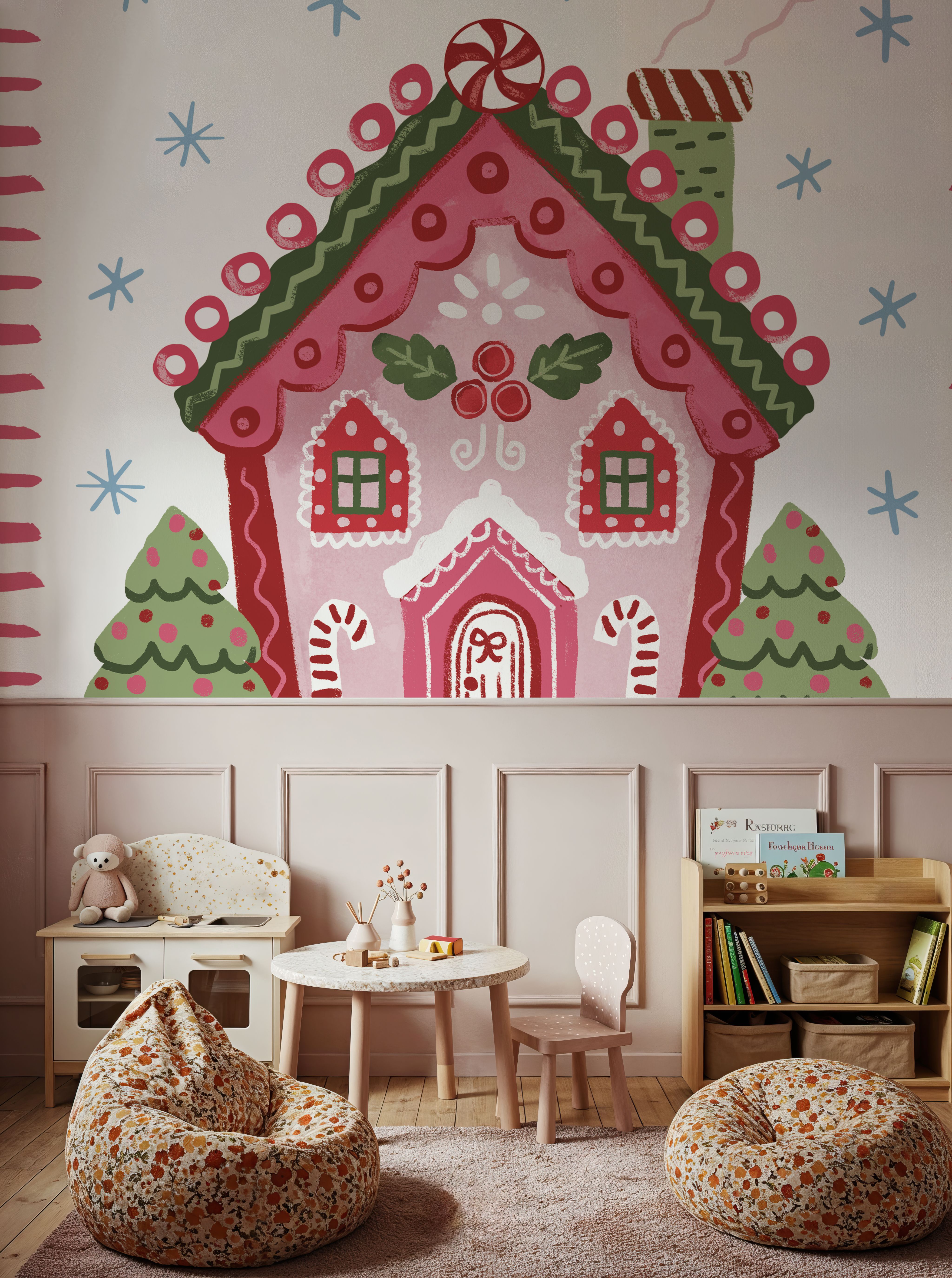 Pink Gingerbread I